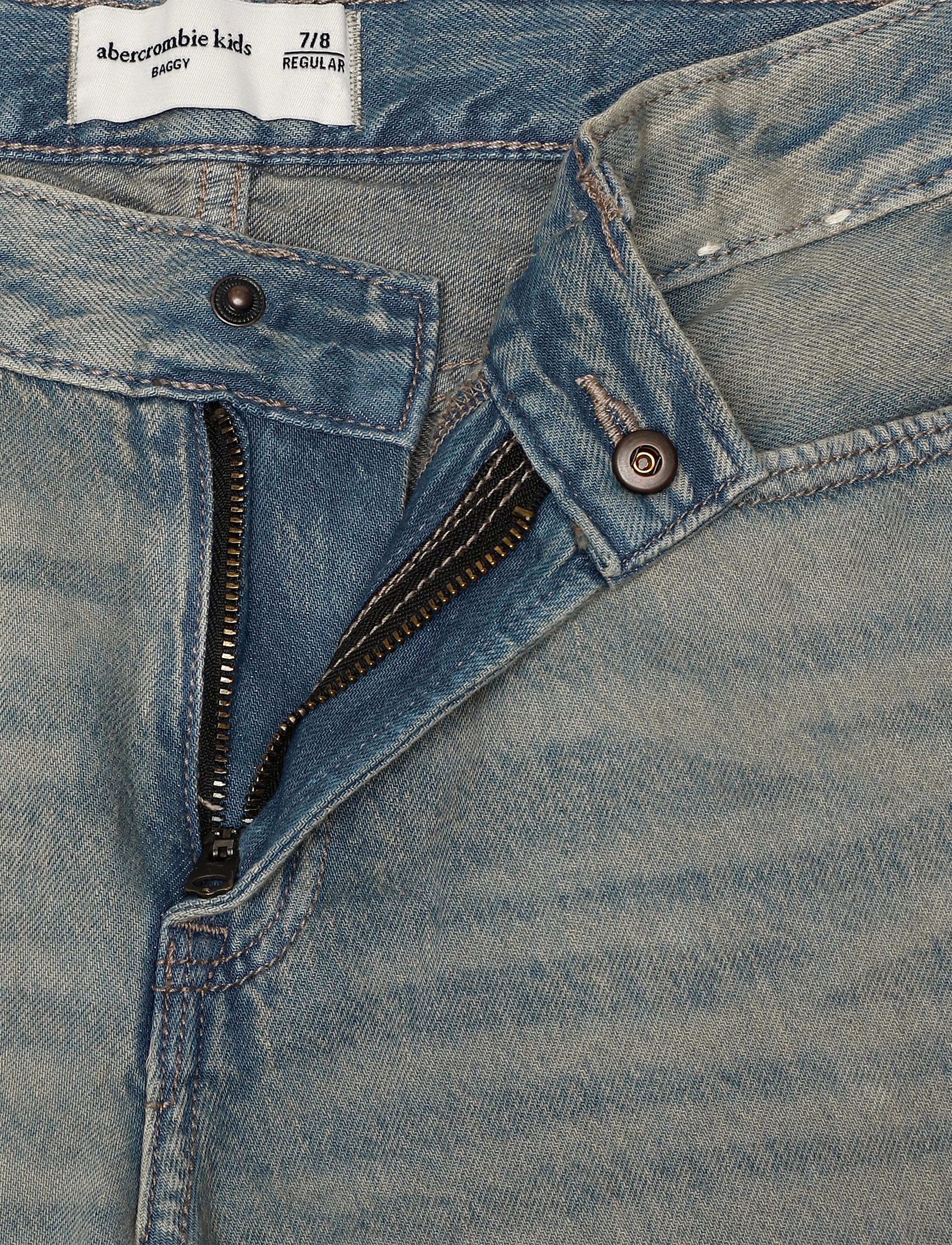 Abercrombie Kids - PX-DENIM PANTS - laisvo kirpimo džinsai - flex - 2