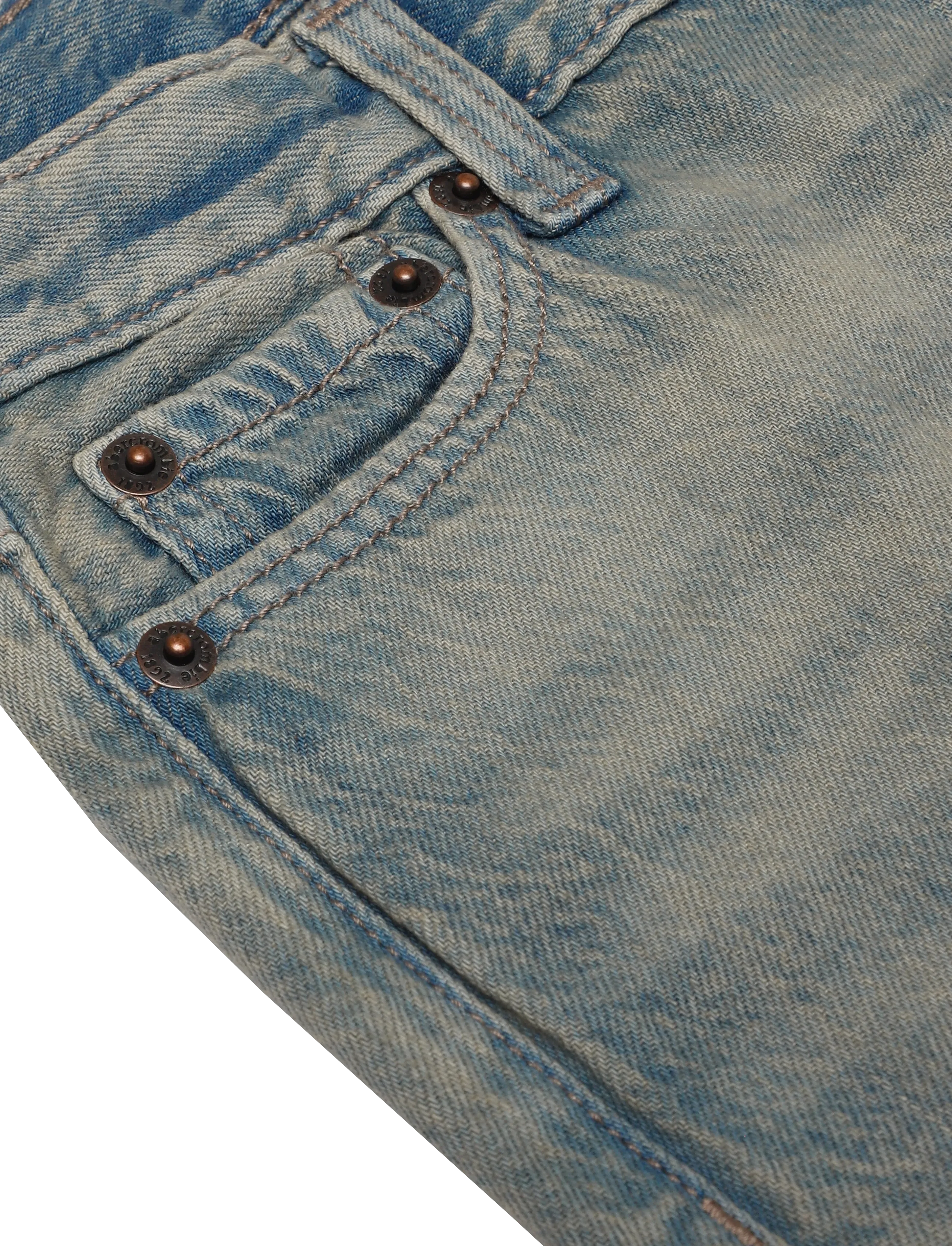 Abercrombie Kids - PX-DENIM PANTS - laisvo kirpimo džinsai - flex - 4