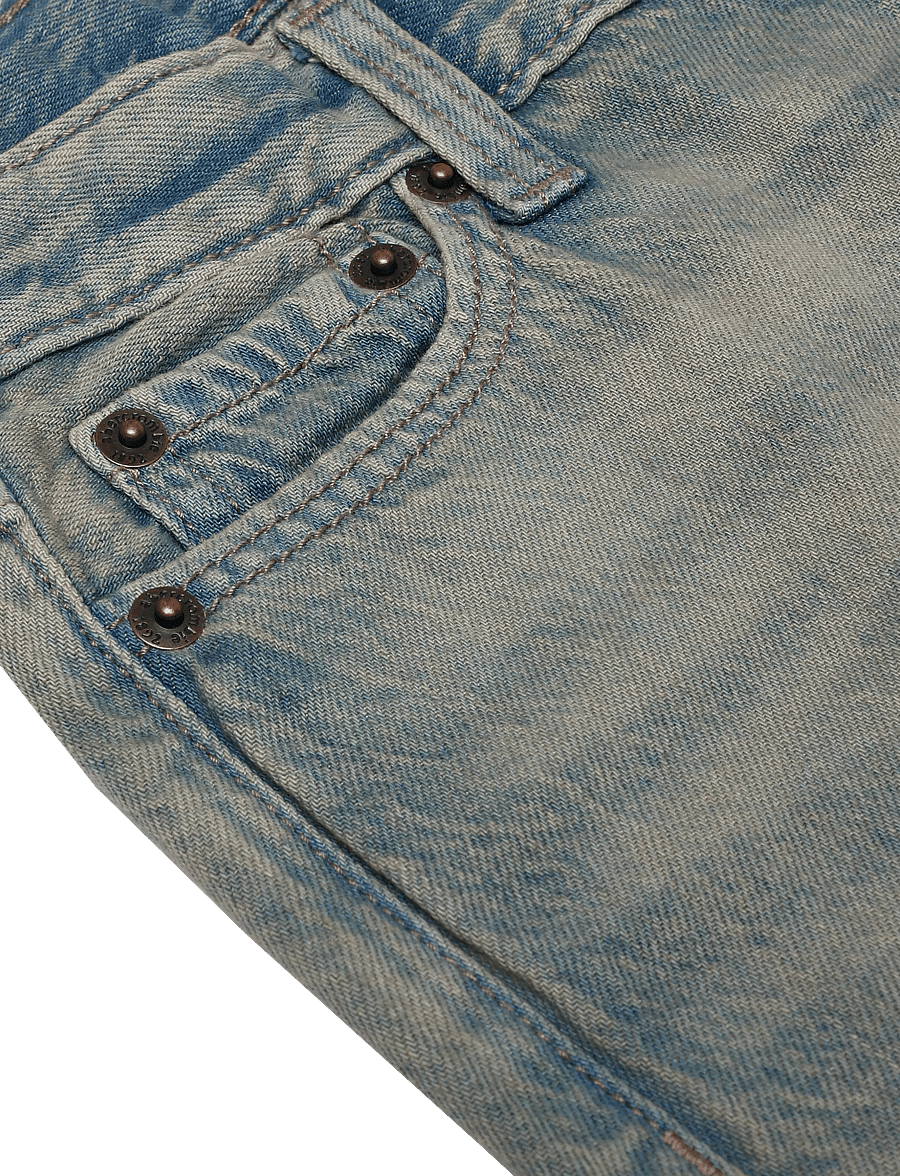 Abercrombie Kids - PX-DENIM PANTS - laisvo kirpimo džinsai - flex - 4