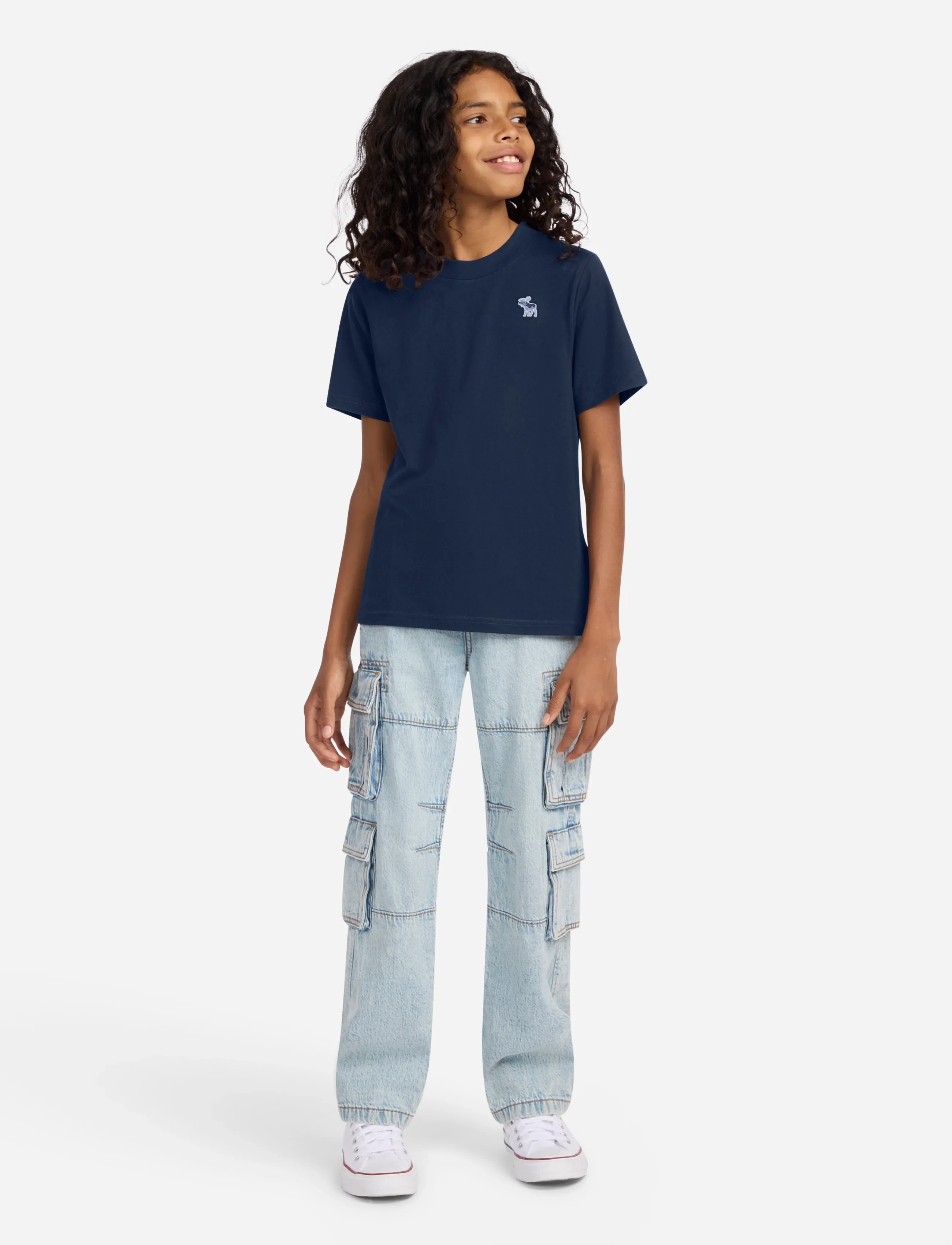 Abercrombie Kids 3T-3PK SS TEE - Kurzärmelige - NAVY BLAZER / navy