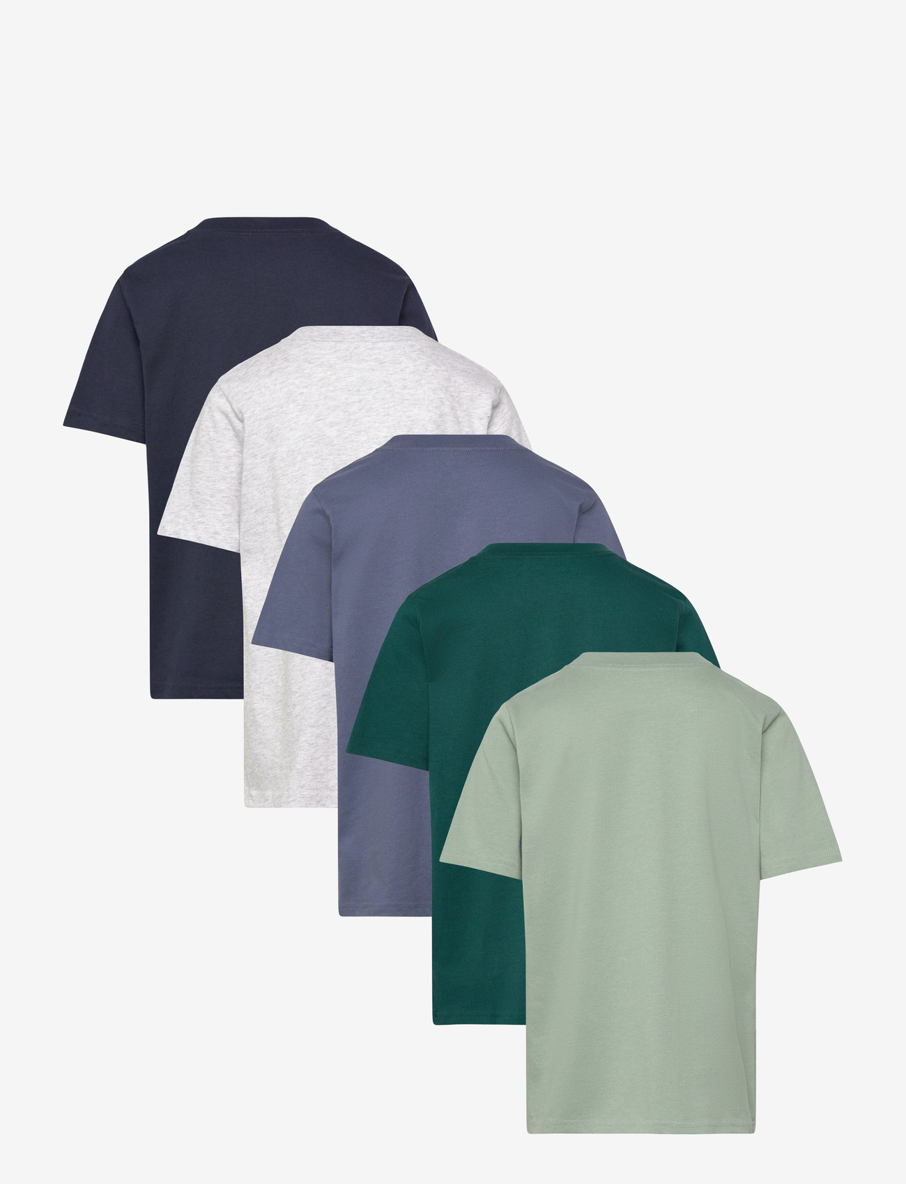Abercrombie Kids - TY-5PK TEES - kortærmede t-shirts - navy blazer - 1