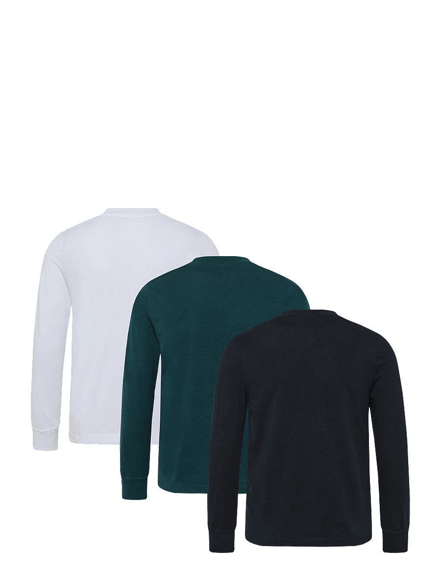 Abercrombie Kids - 3E-3PK LS TEE - langärmelig - anf anthracite - 2