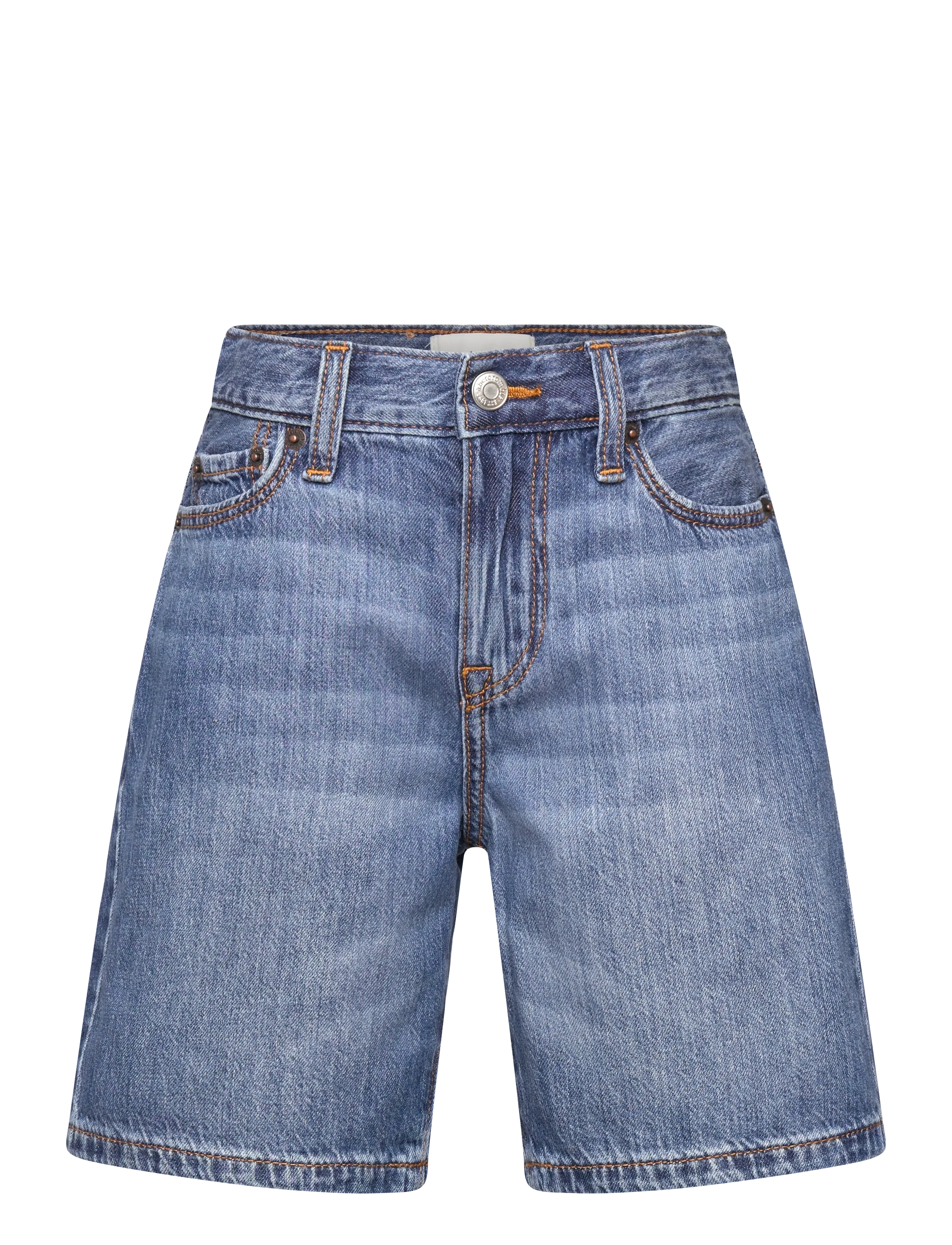 Abercrombie Kids EH-DENIM SHORTS - Shorts - GUAP / blue