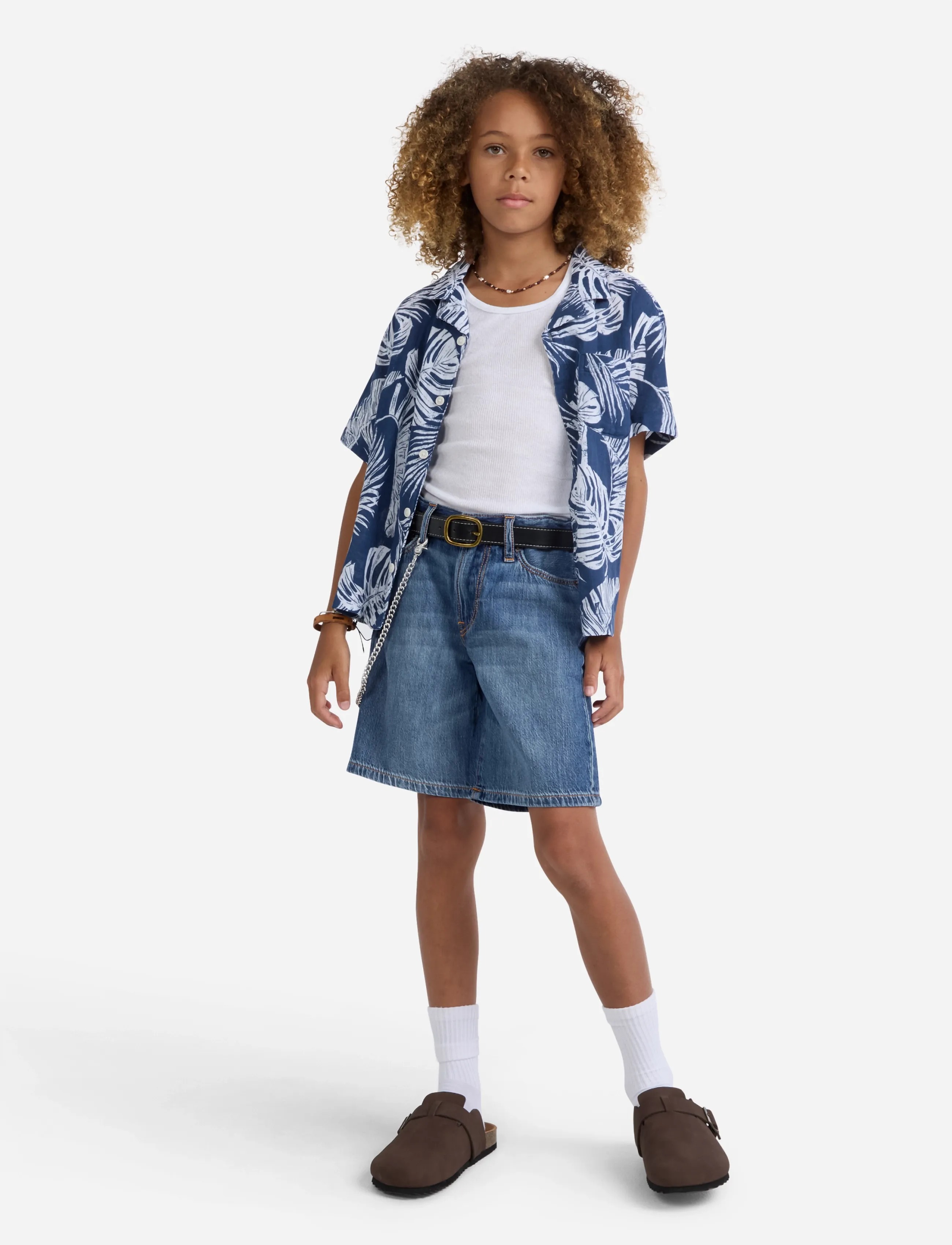 Abercrombie Kids - EH-DENIM SHORTS - lühikesed teksapüksid - guap - 5