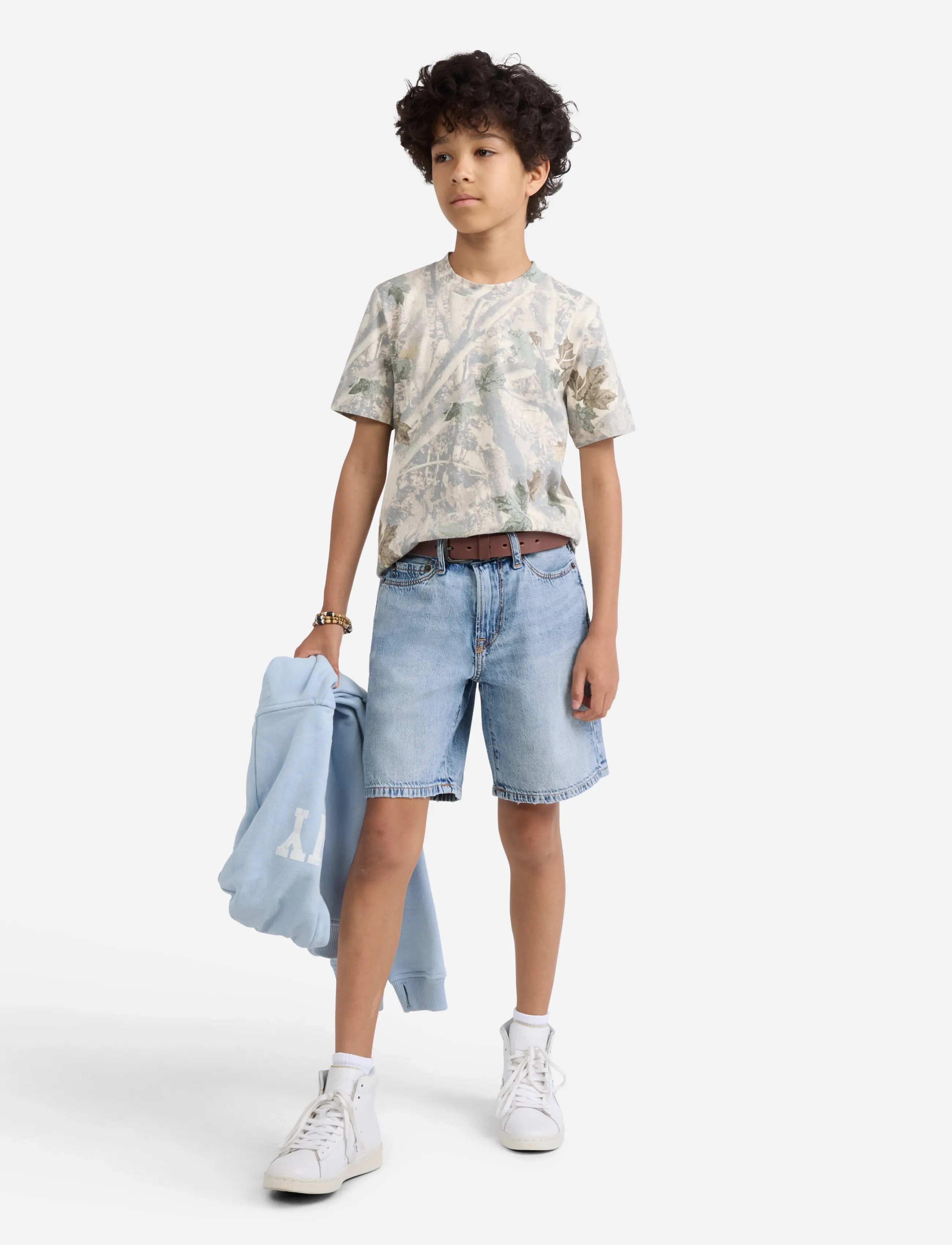 Abercrombie Kids - EH-DENIM SHORTS - denim shorts - salty - 4
