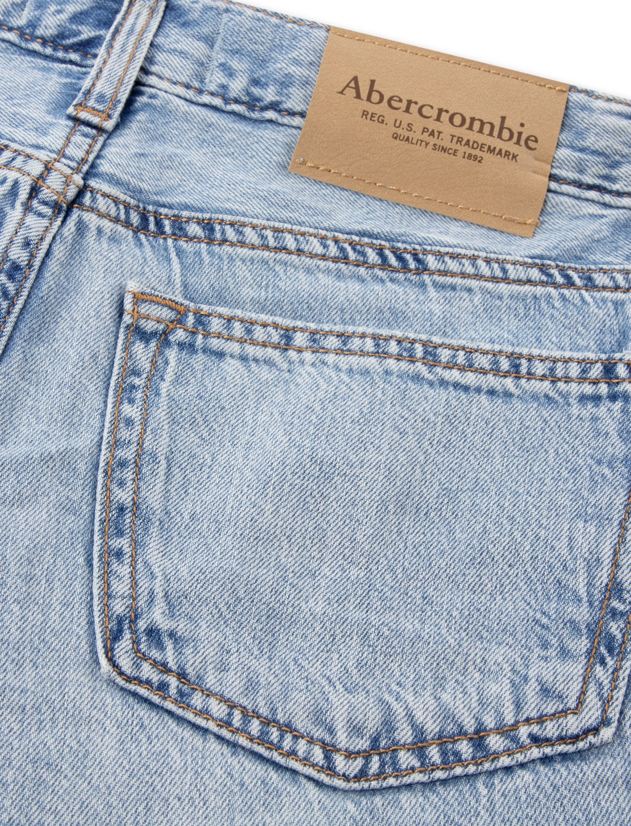 Abercrombie Kids - EH-DENIM SHORTS - denim shorts - salty - 5