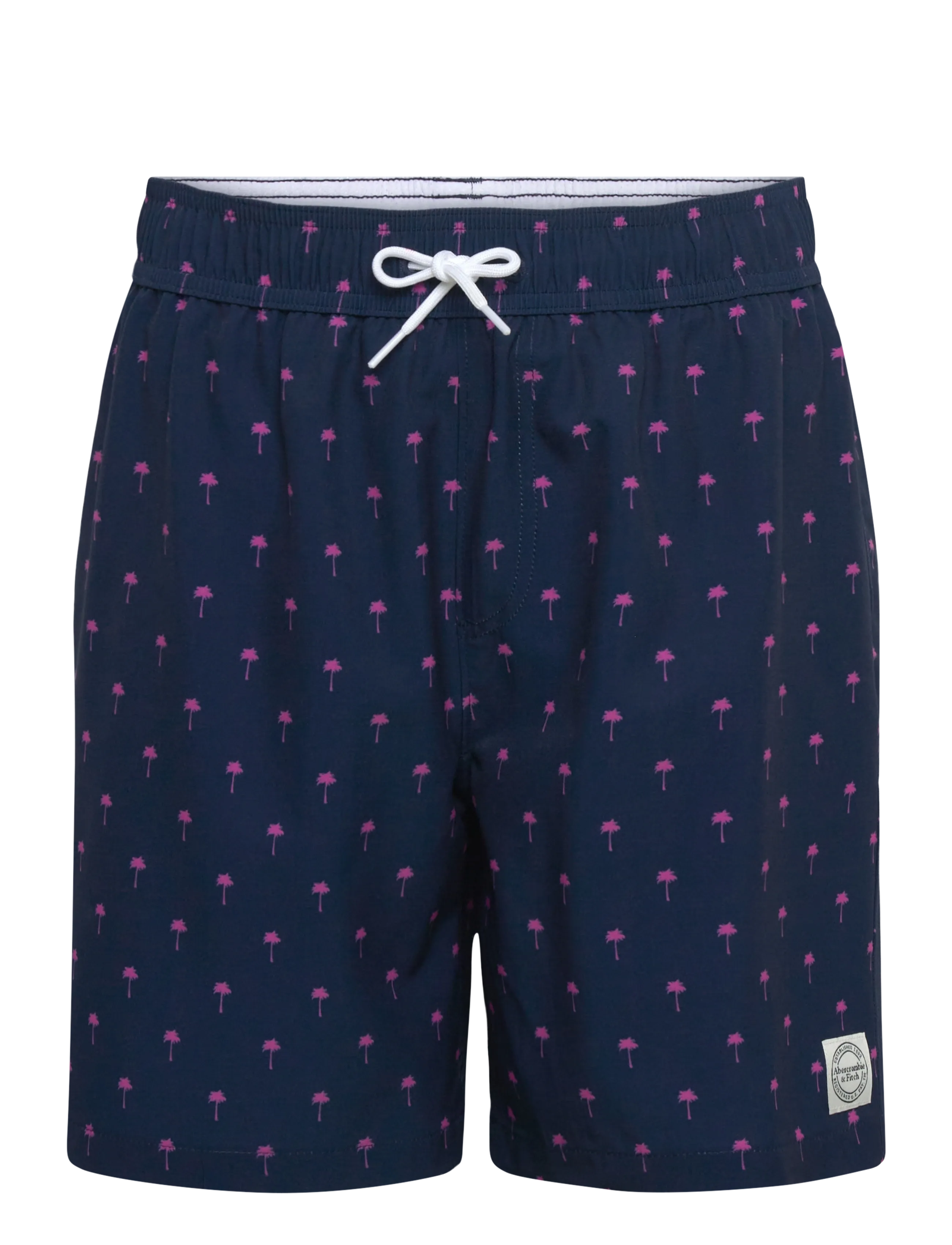 Abercrombie Kids SM-SWIM SHORT - Riided - FANDANGO PINK / navy