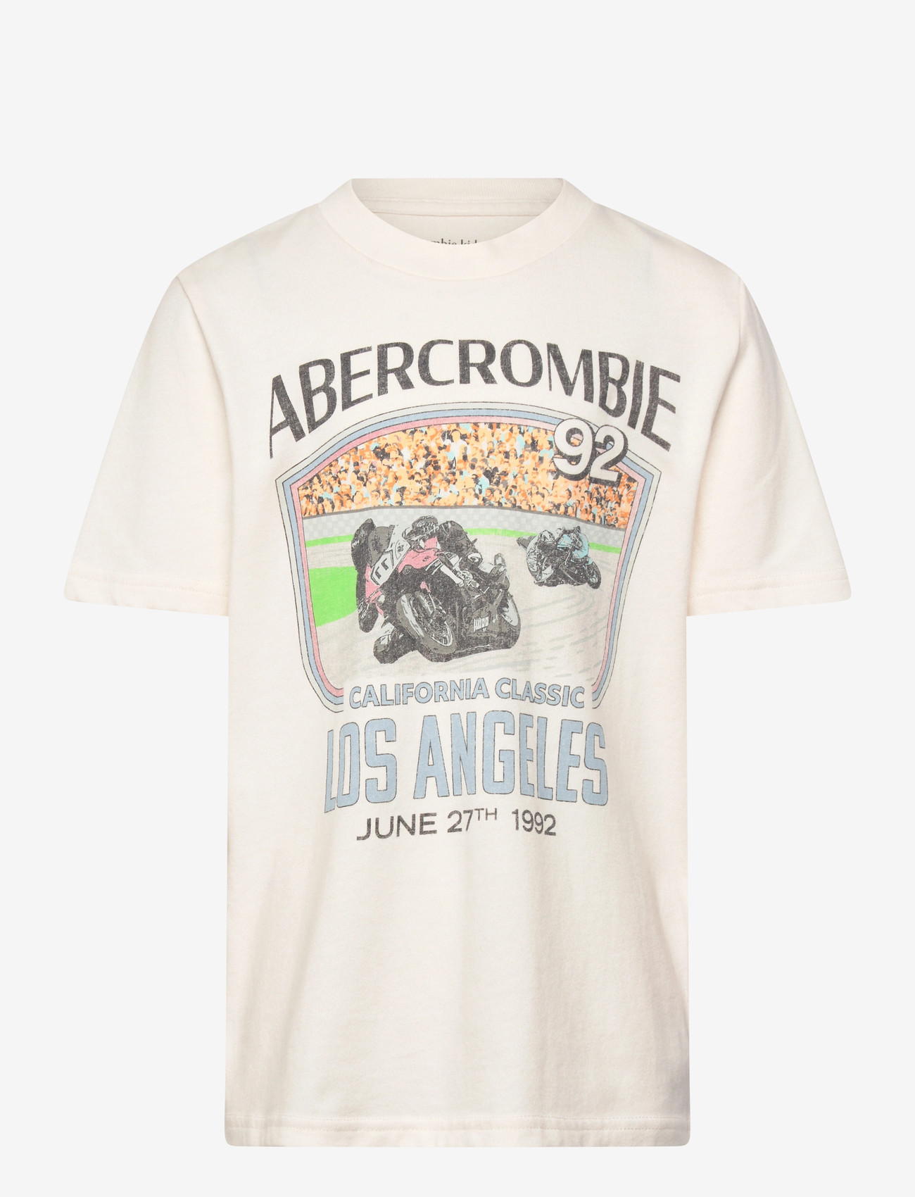 Abercrombie Kids - TE-S/S TEE - short-sleeved t-shirts - jet stream - 0