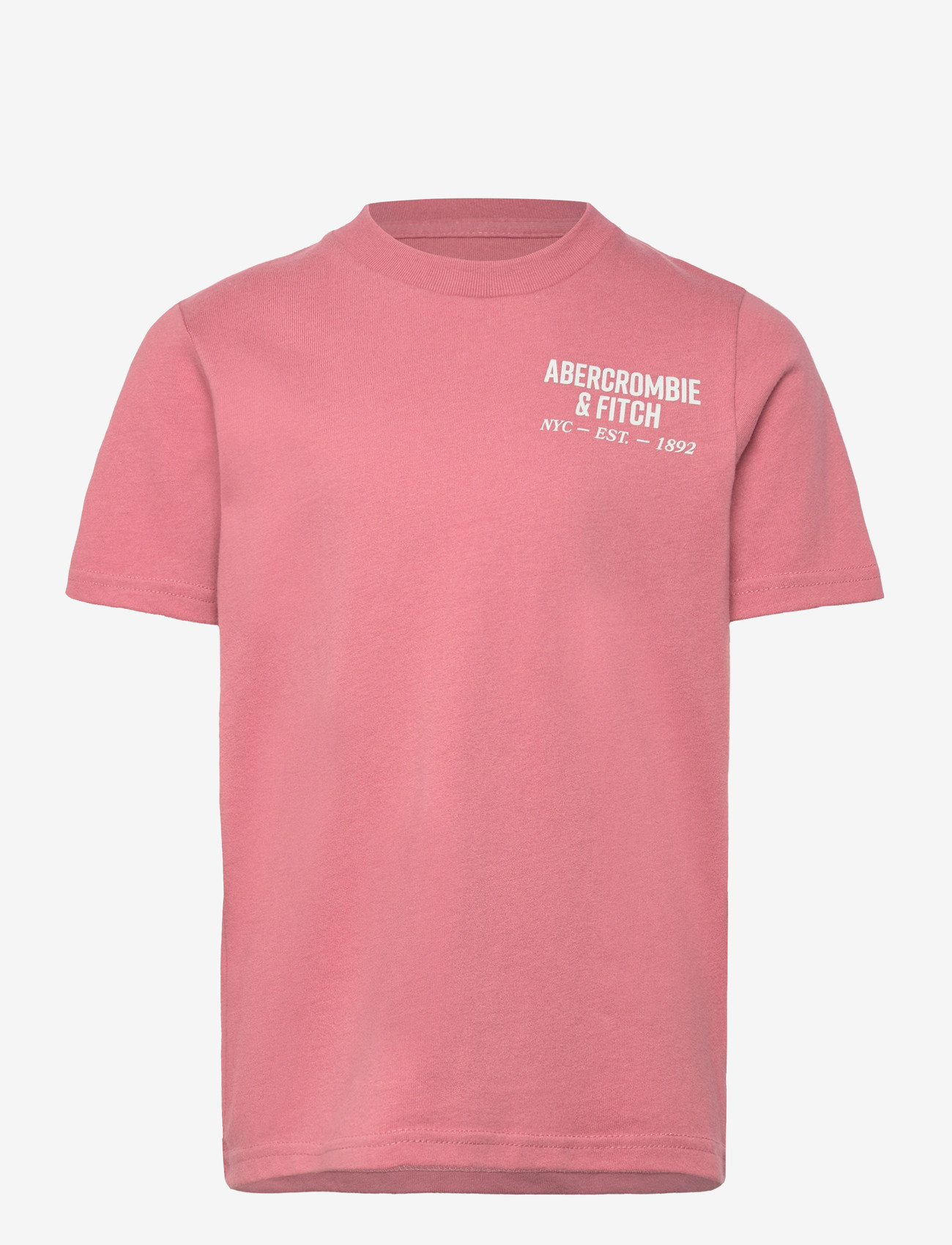Abercrombie Kids - TE-S/S TEE - kortærmede t-shirts - dusty rose - 0