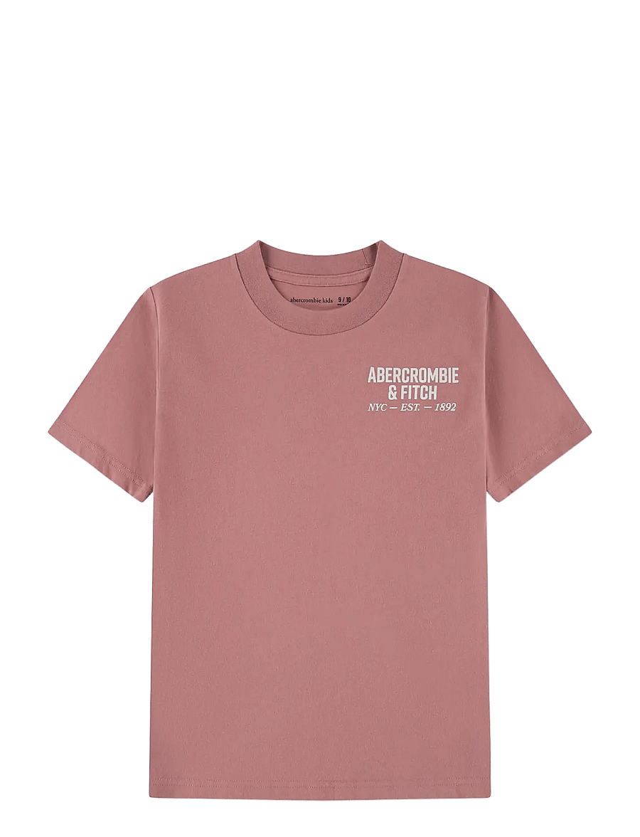 Abercrombie Kids - TE-S/S TEE - odzież - dusty rose - 0