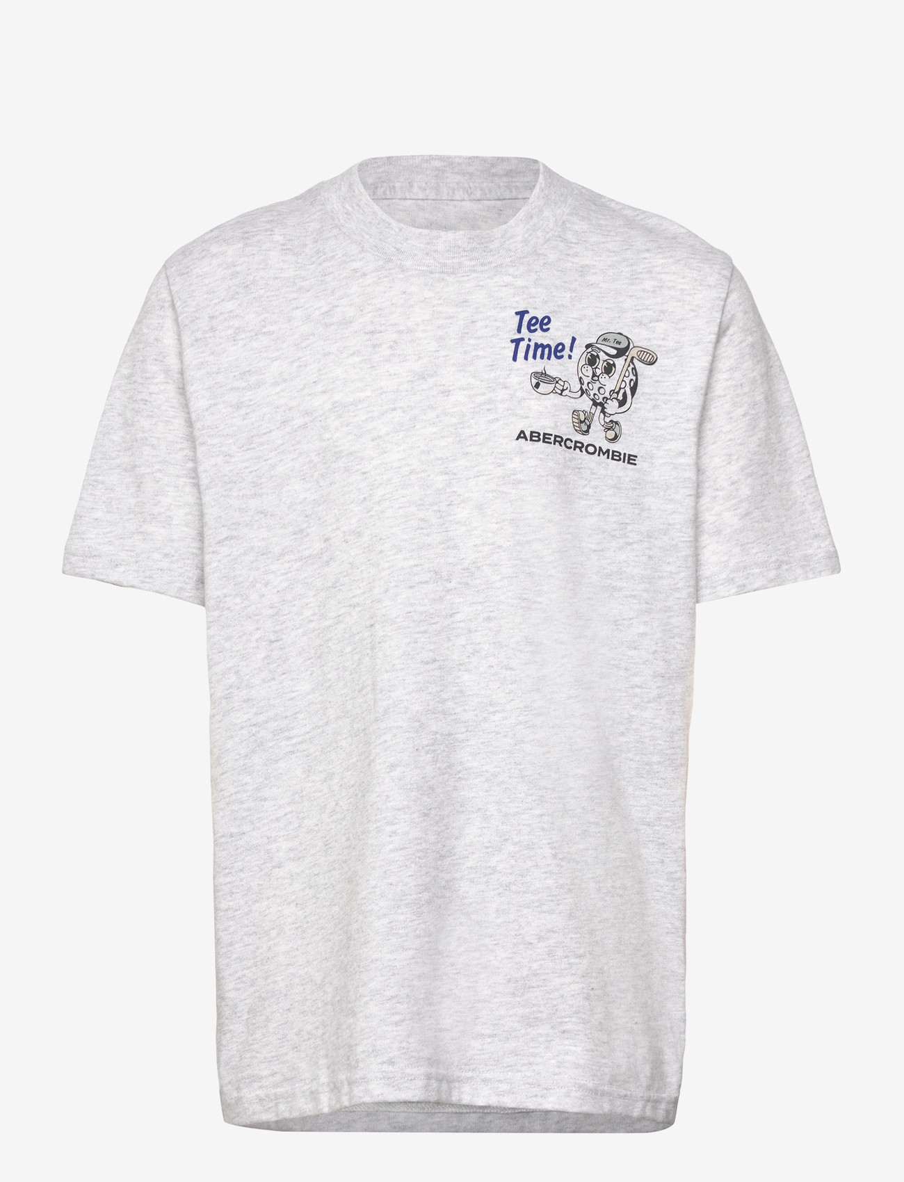Abercrombie Kids - TE-S/S TEE - kurzärmelige - anf light grey heather - 0
