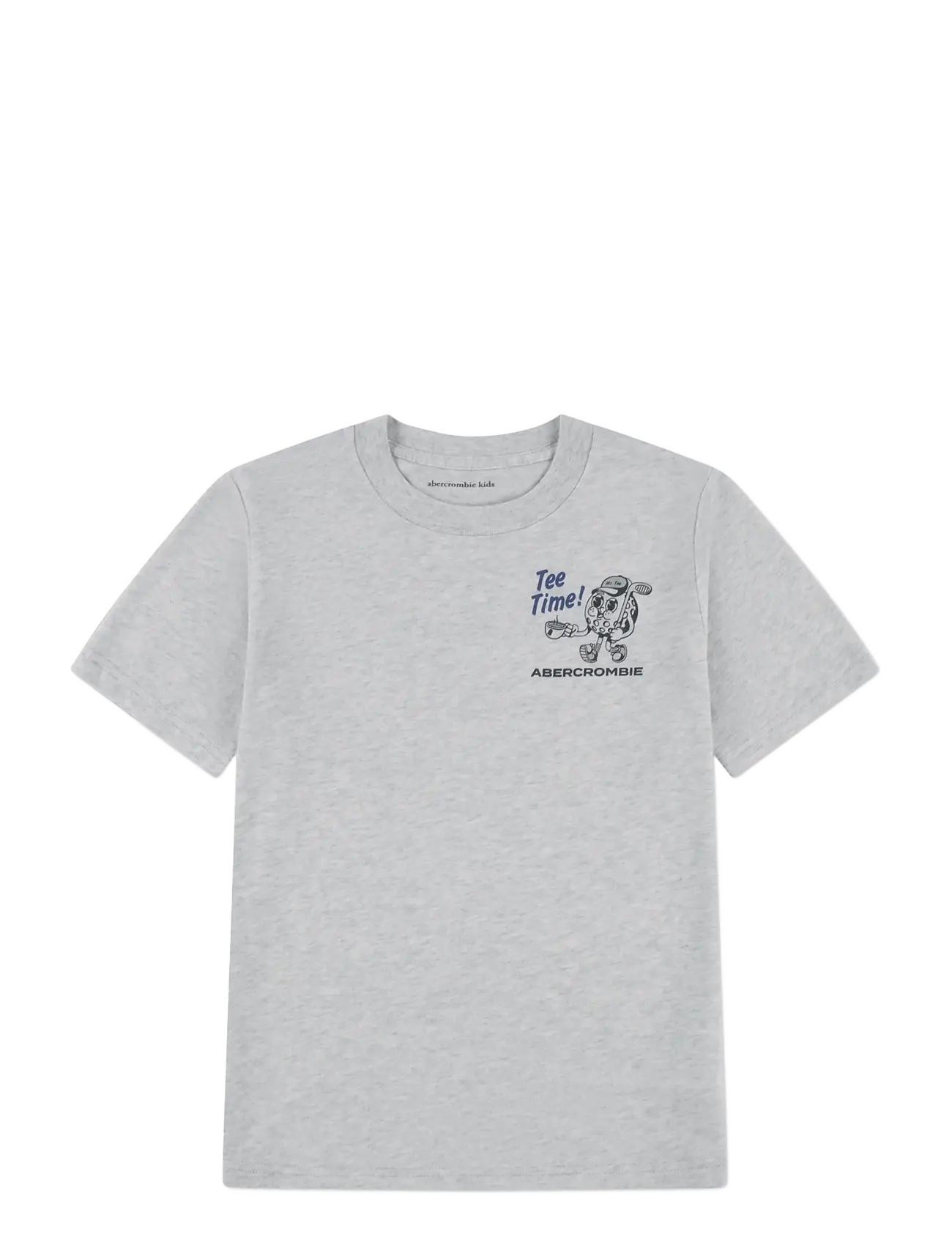 Abercrombie Kids TE-S/S TEE - Tagasi kooli - ANF LIGHT GREY HEATHER / grey
