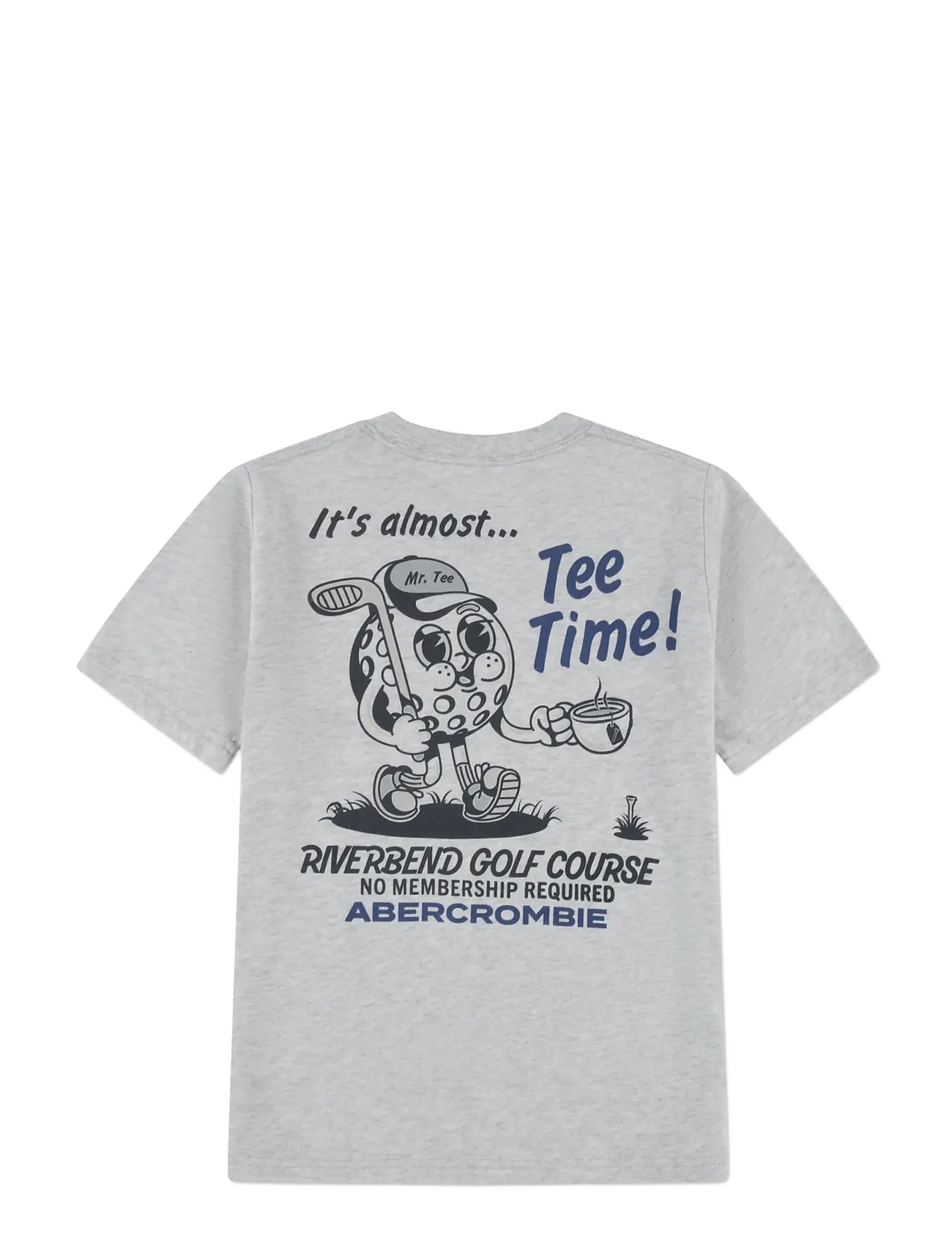 Abercrombie Kids - TE-S/S TEE - kurzärmelige - anf light grey heather - 1