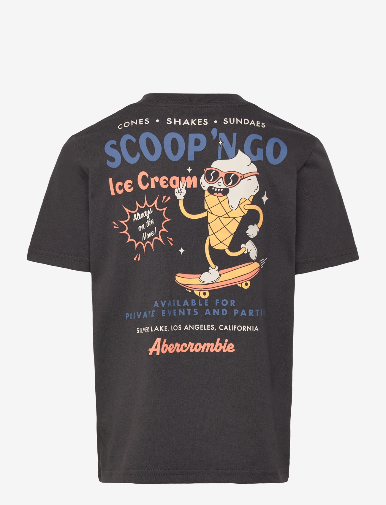 Abercrombie Kids - TE-S/S TEE - kortærmede t-shirts - phantom - 1
