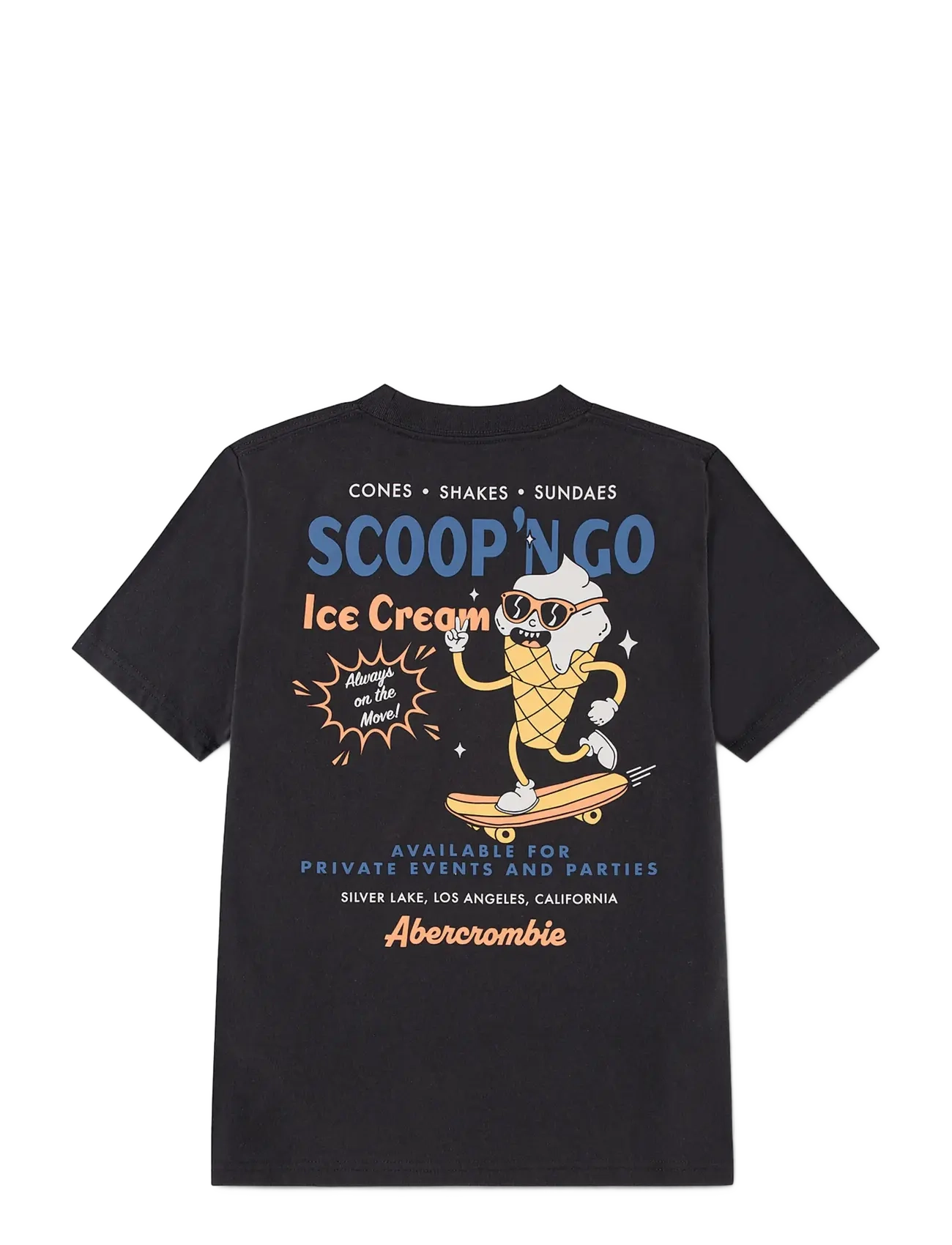 Abercrombie Kids - TE-S/S TEE - lühikeste varrukatega t-särgid - phantom - 1