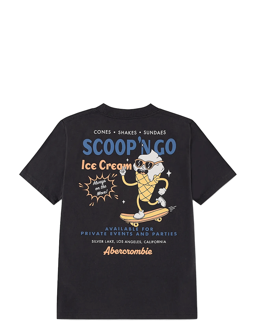 Abercrombie Kids - TE-S/S TEE - kortærmede t-shirts - phantom - 1