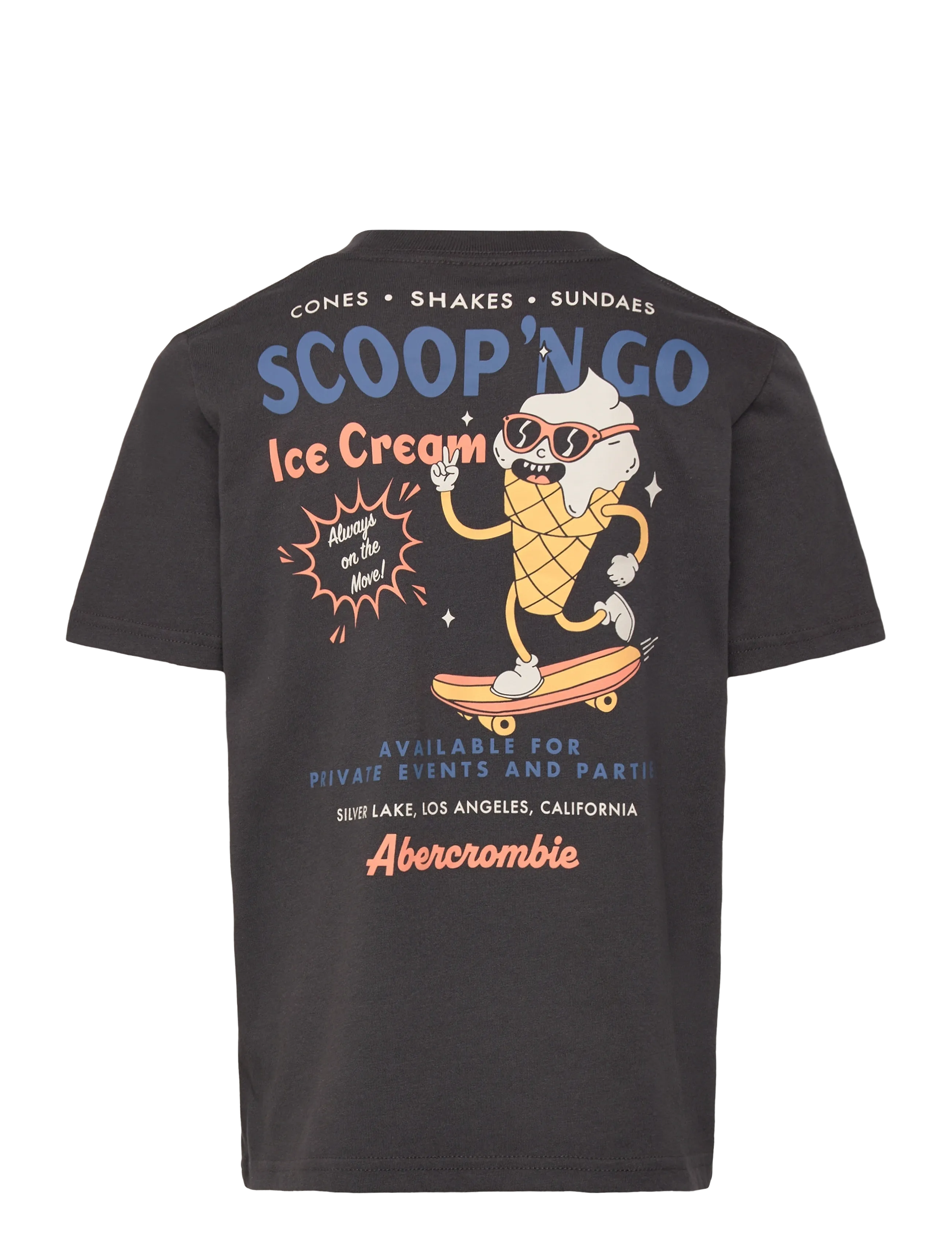 Abercrombie Kids - TE-S/S TEE - kortærmede t-shirts - phantom - 1