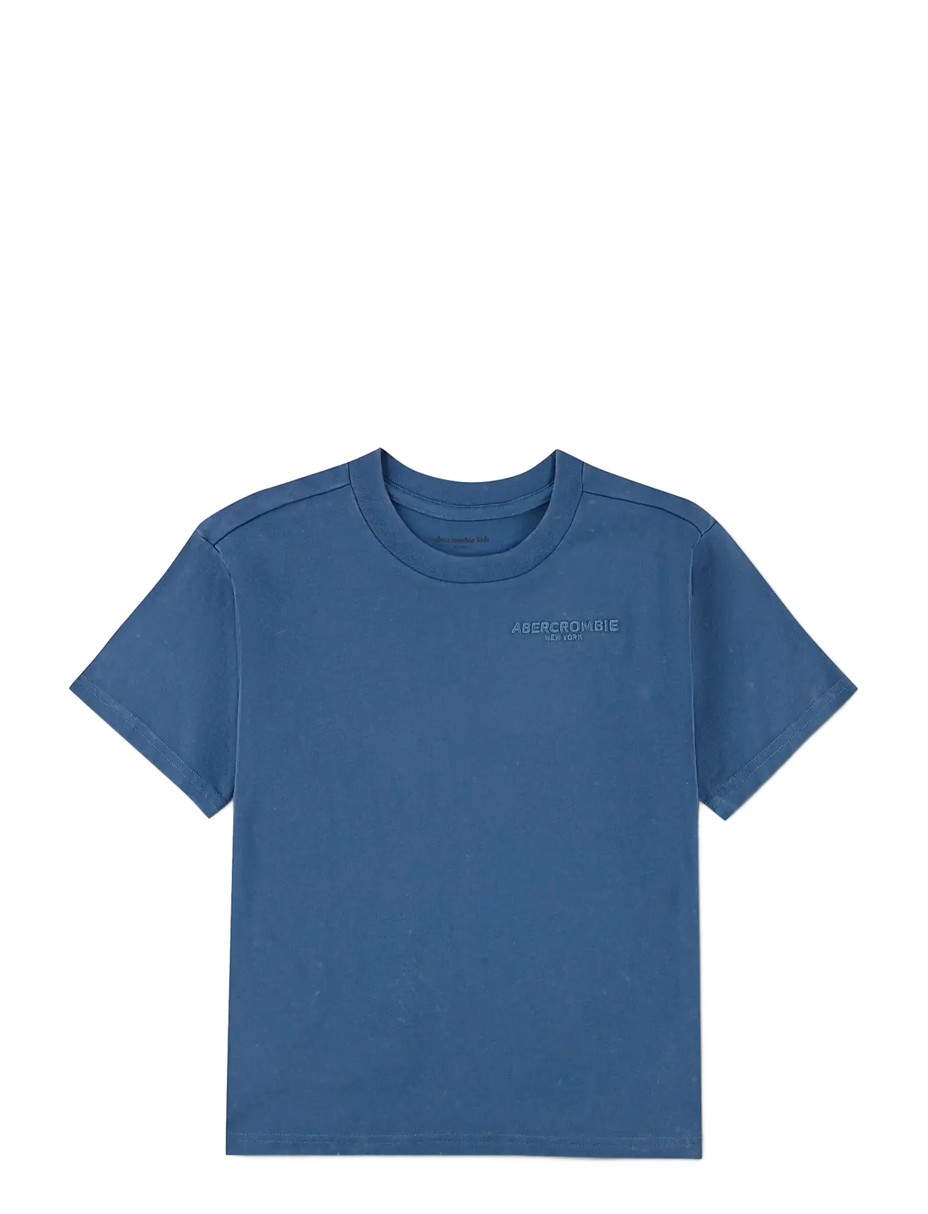 Abercrombie Kids KT-S/S KNIT TOP - Tagasi kooli - MOONLIGHT BLUE / blue