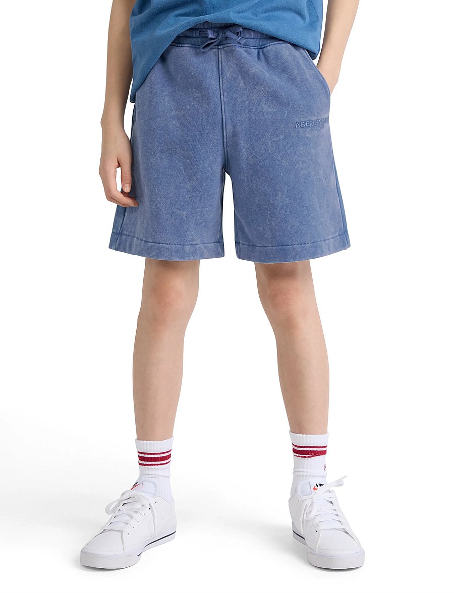 Abercrombie Kids - T9-FLEECE SHORT - lühikesed dressipüksid - moonlight blue - 0
