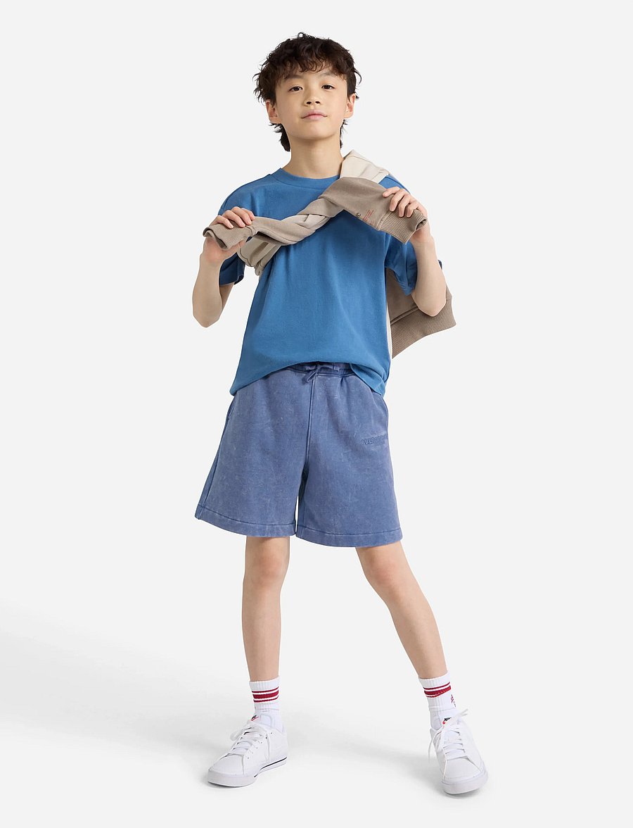 Abercrombie Kids - T9-FLEECE SHORT - lühikesed dressipüksid - moonlight blue - 4