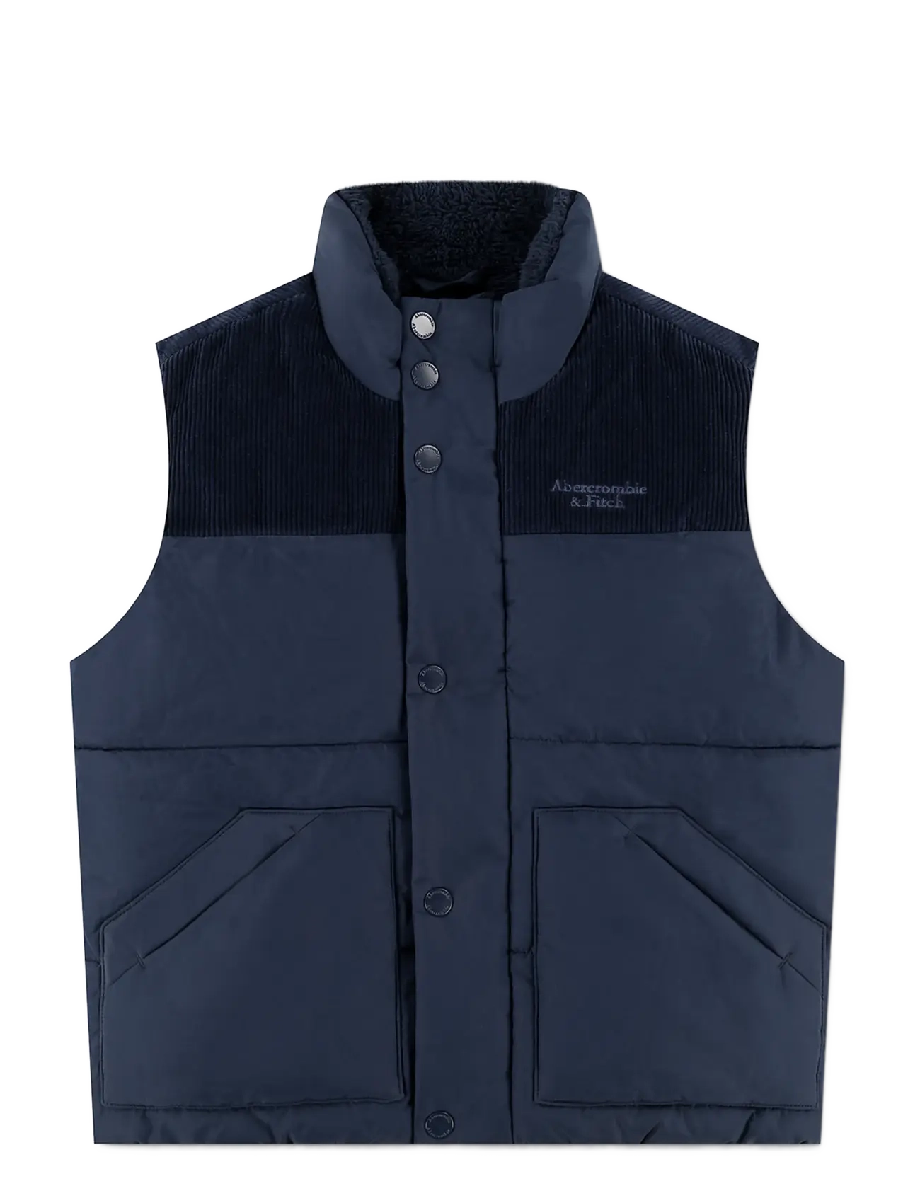Abercrombie Kids VE-VEST - Bovenkleding - BLUE / navy