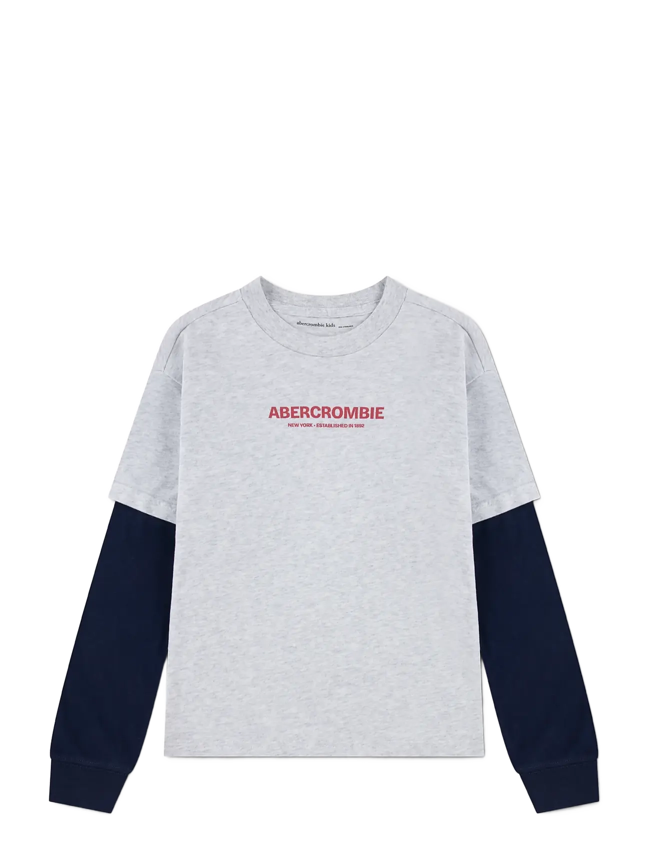 Abercrombie Kids FF-2-FER - Oberteile - ANF LIGHT GREY HEATHER / grey