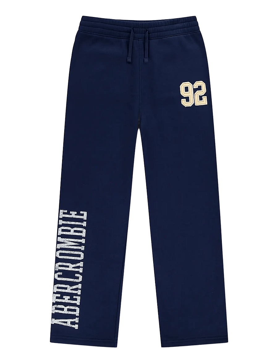 Abercrombie Kids - F7-FLEECE PANT - jogginghosen - blue - 0