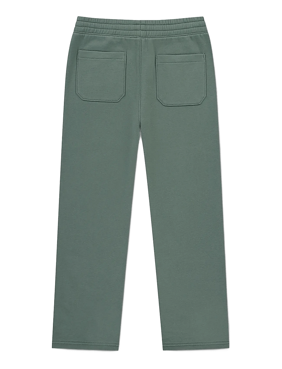 Abercrombie Kids - F7-FLEECE PANT - mjukisbyxor - laurel wreath - 1