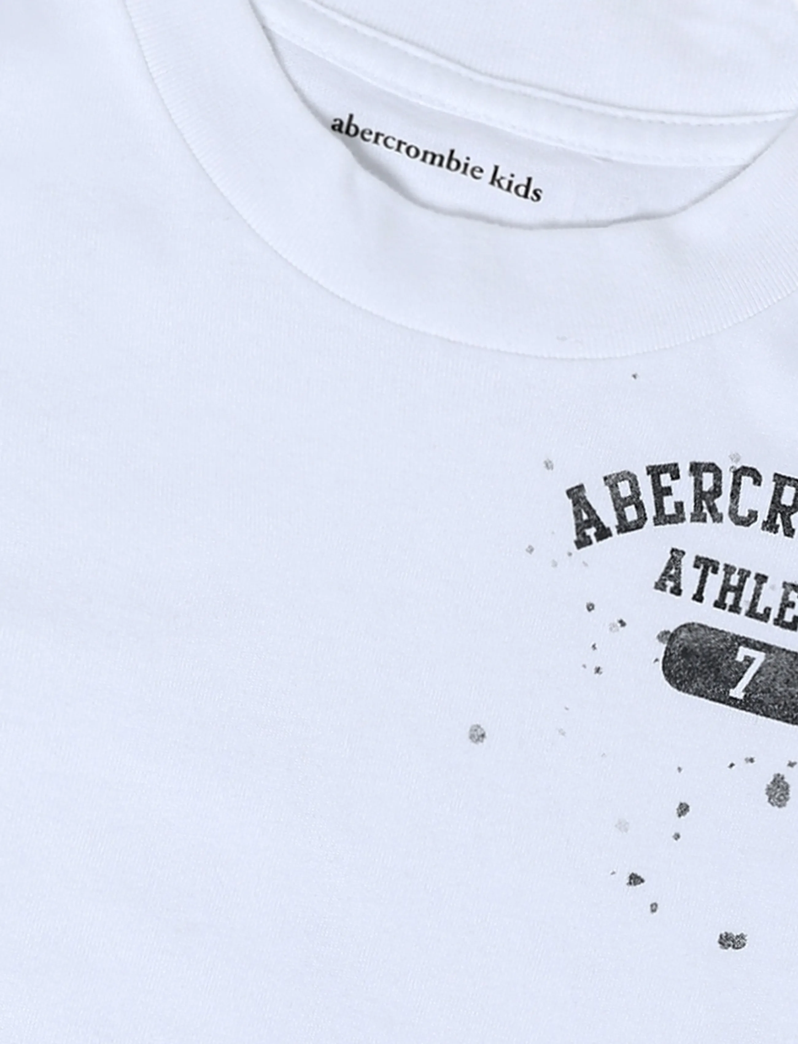 Abercrombie Kids - TE-S/S TEE - kortärmade t-shirts - bright white - 2