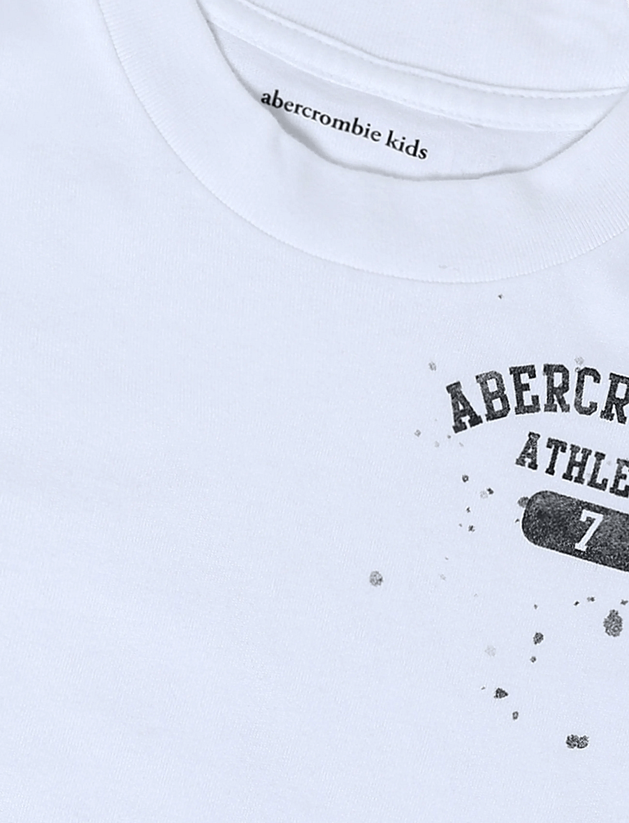 Abercrombie Kids - TE-S/S TEE - kurzärmelige - bright white - 2