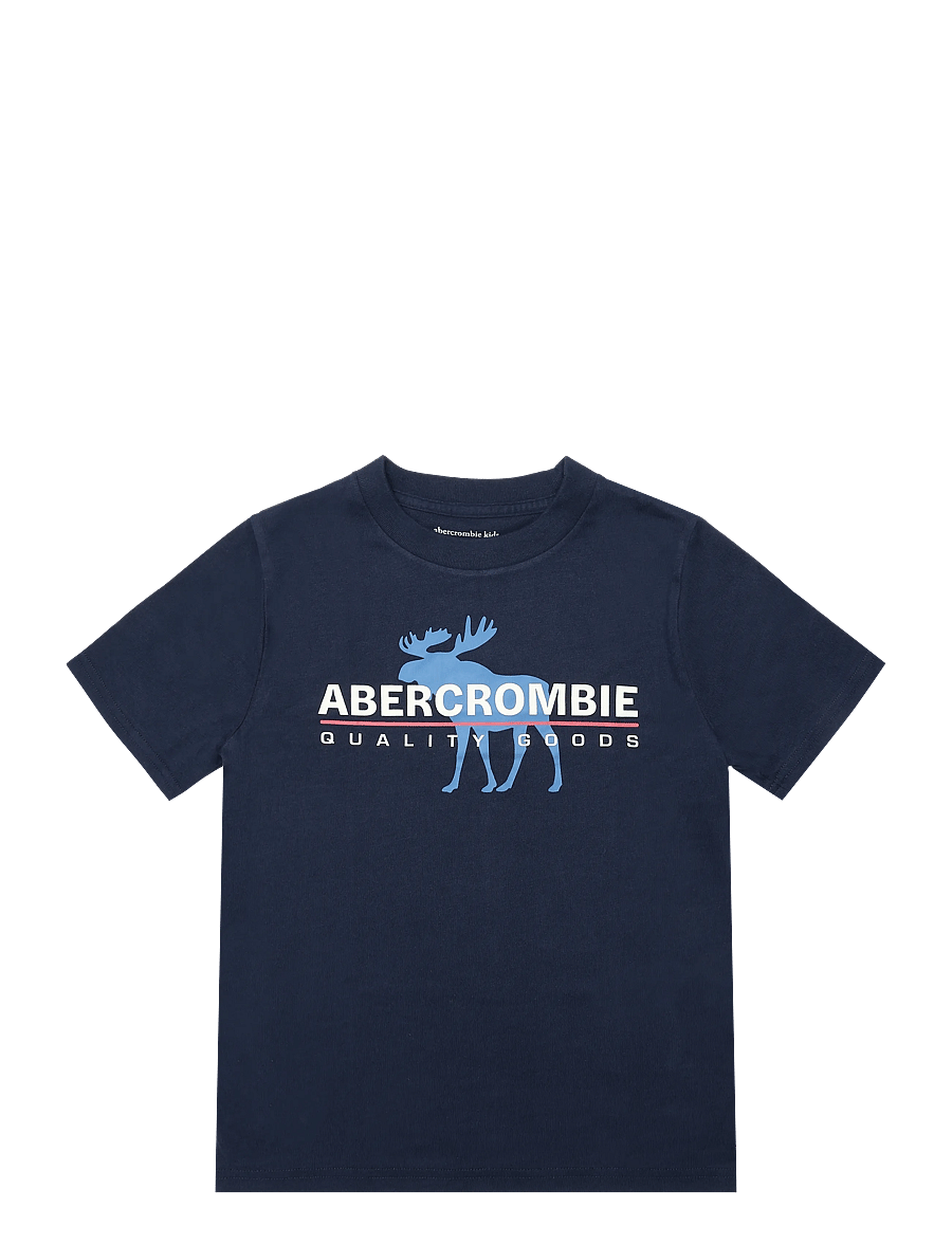 Abercrombie Kids - TE-S/S TEE - kortærmede t-shirts - blue - 0
