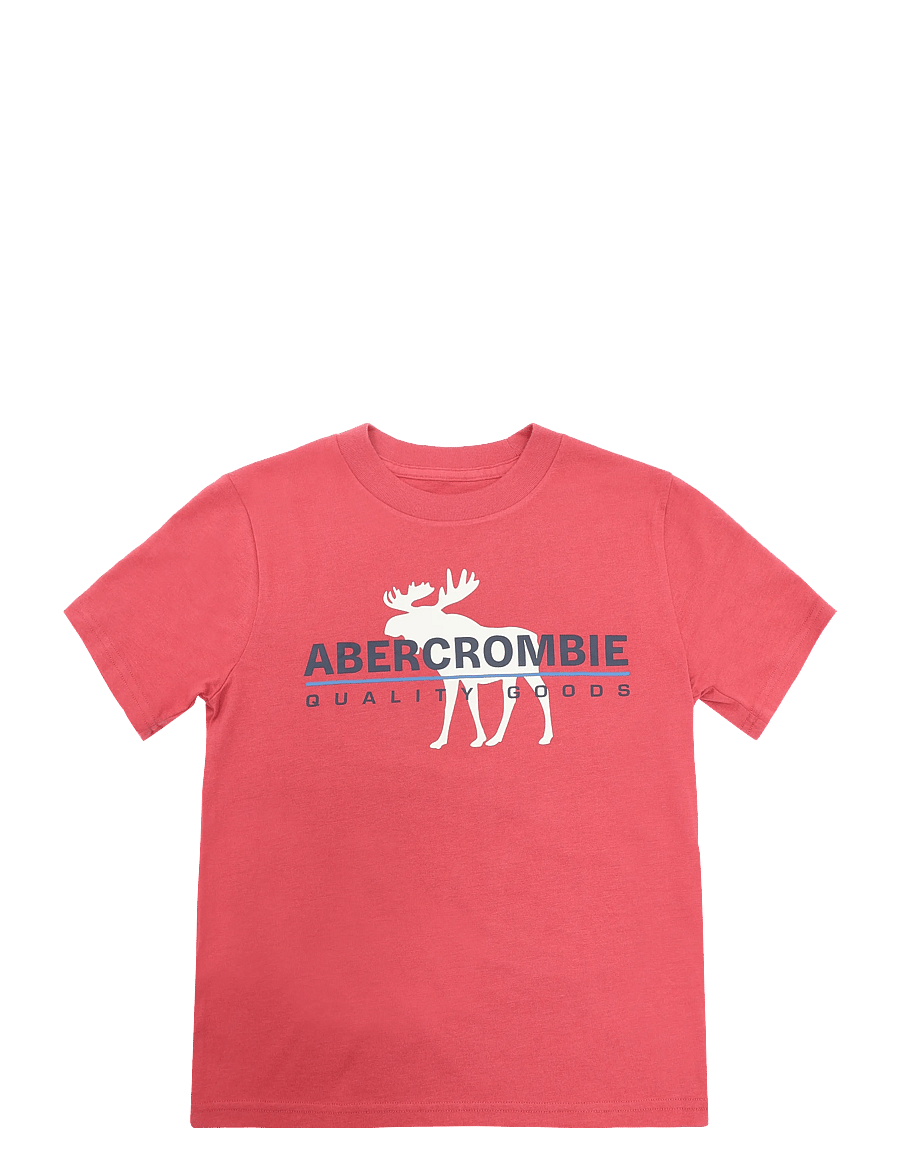 Abercrombie Kids - TE-S/S TEE - kurzärmelige - garnet rose - 0
