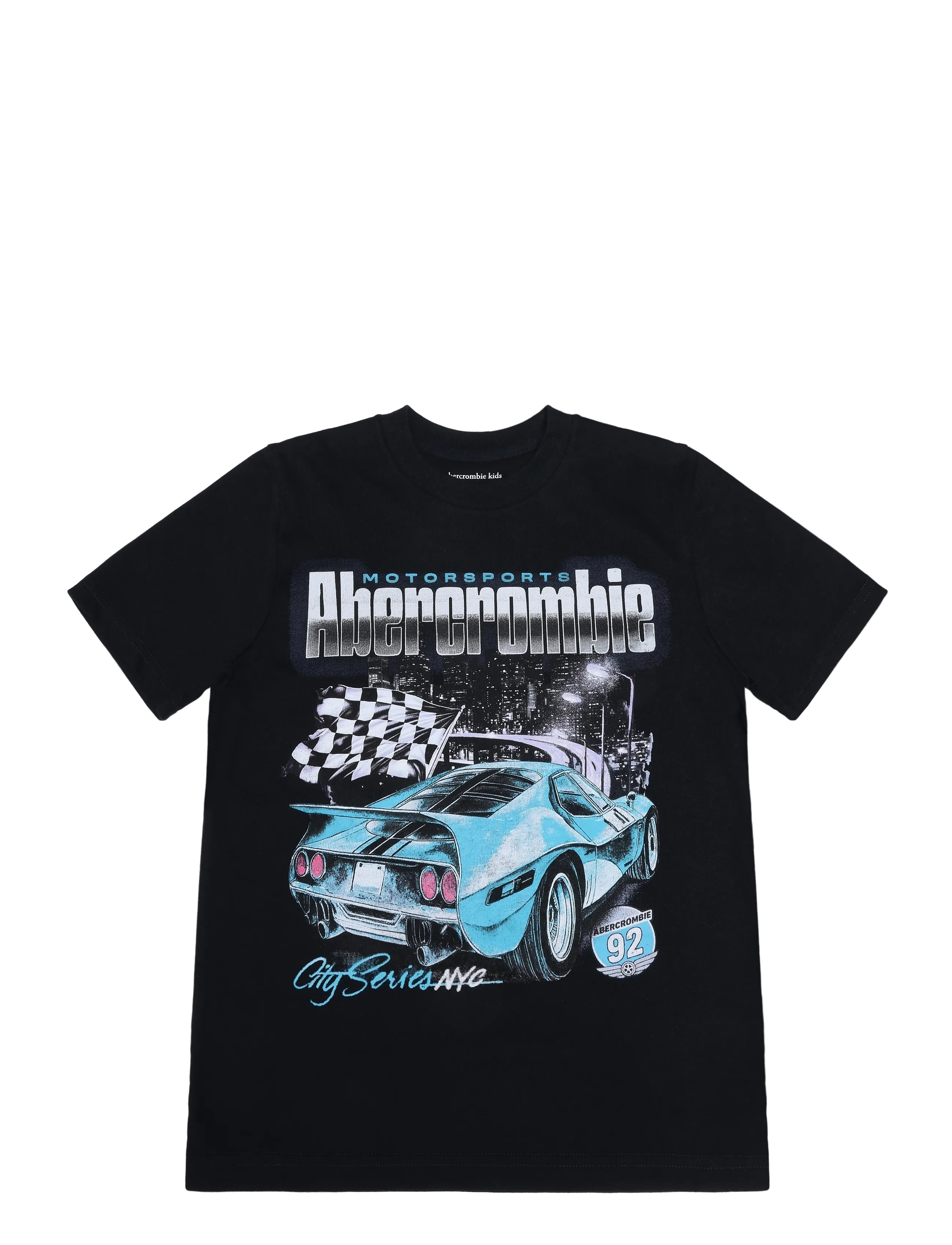 Abercrombie Kids TE-S/S TEE - Tagasi kooli - ANF ANTHRACITE / black