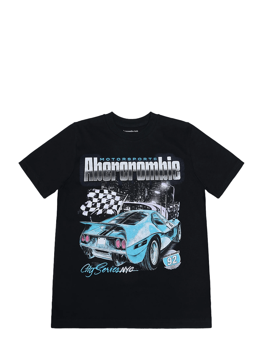 Abercrombie Kids - TE-S/S TEE - lühikeste varrukatega t-särgid - anf anthracite - 0