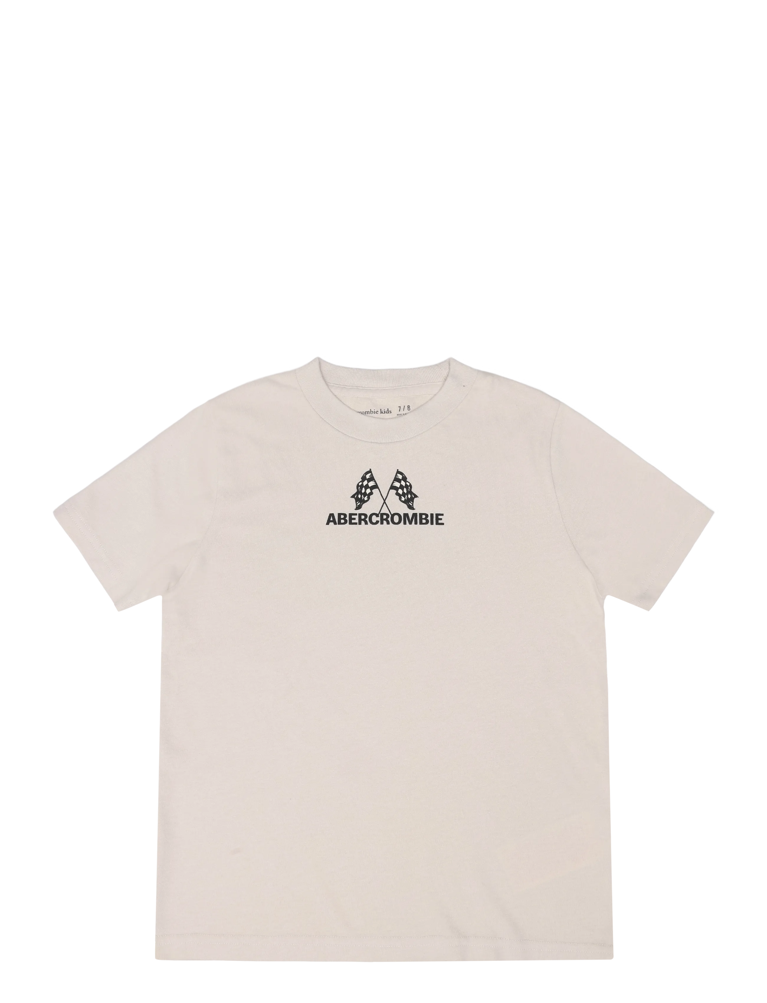 Abercrombie Kids TE-S/S TEE - Tagasi kooli - OATMEAL / cream