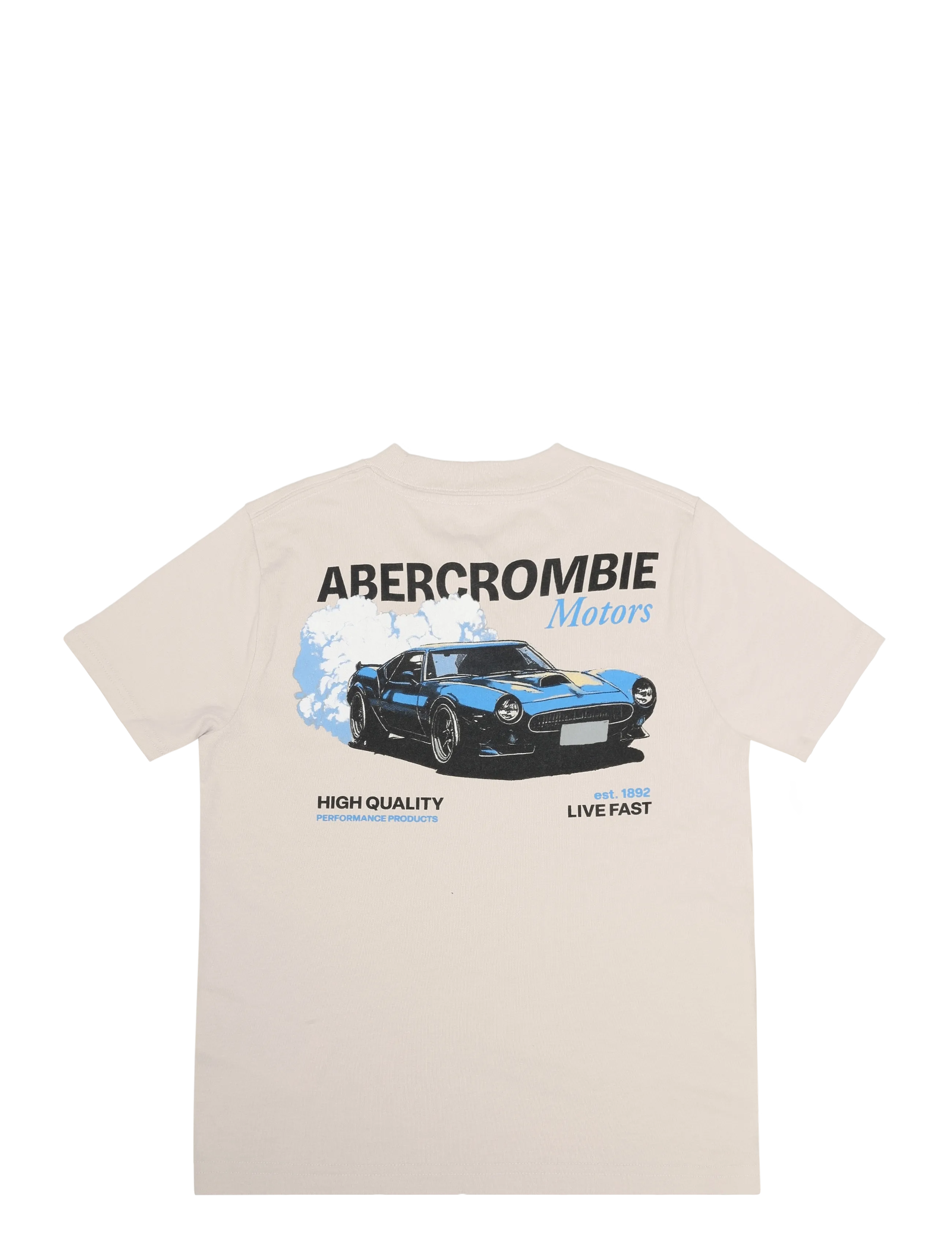 Abercrombie Kids - TE-S/S TEE - lühikeste varrukatega t-särgid - oatmeal - 1