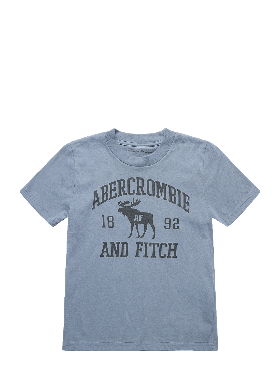 Abercrombie Kids - TE-S/S TEE - lühikeste varrukatega t-särgid - flint stone - 0