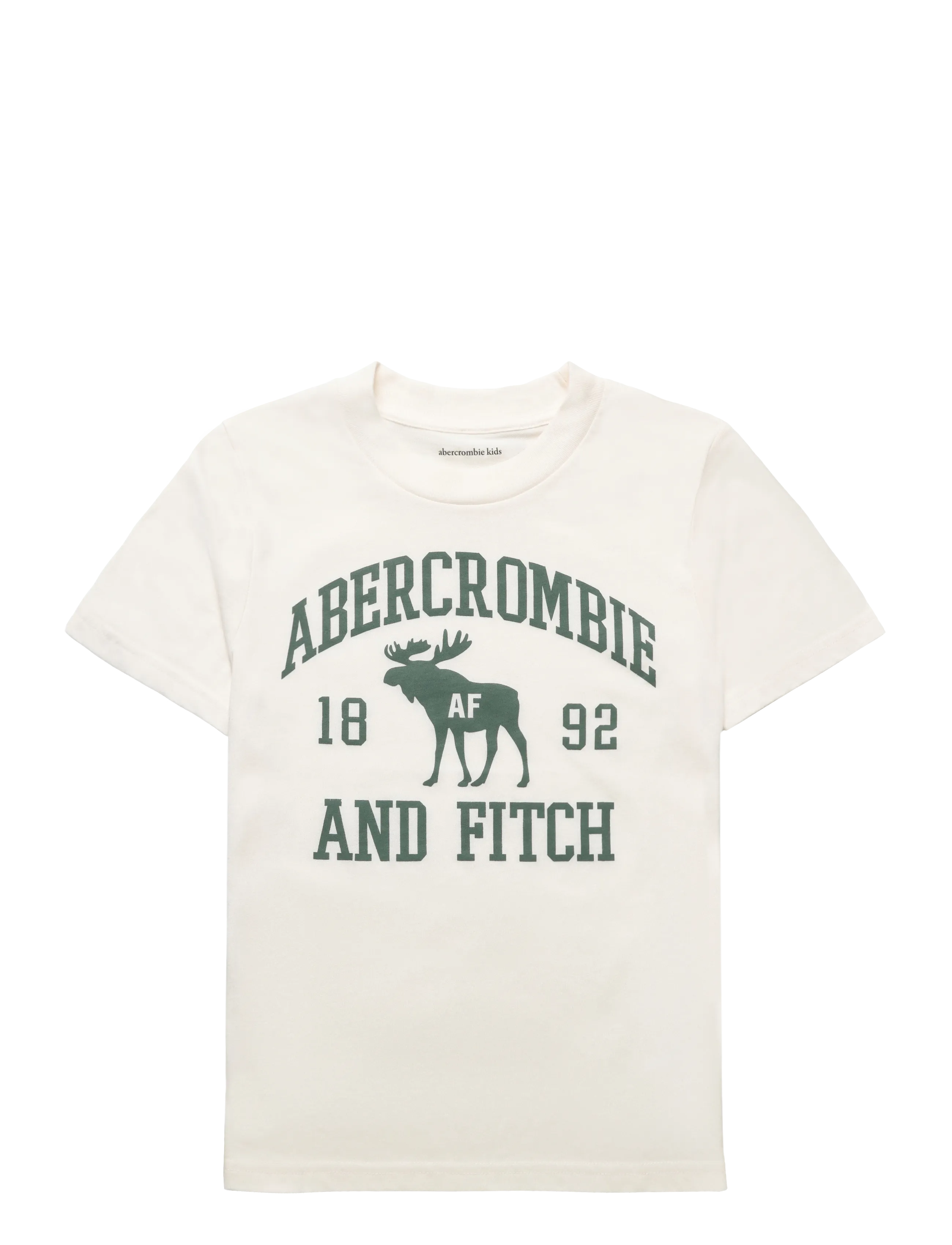 Abercrombie Kids TE-S/S TEE - T-särgid - JET STREAM / cream