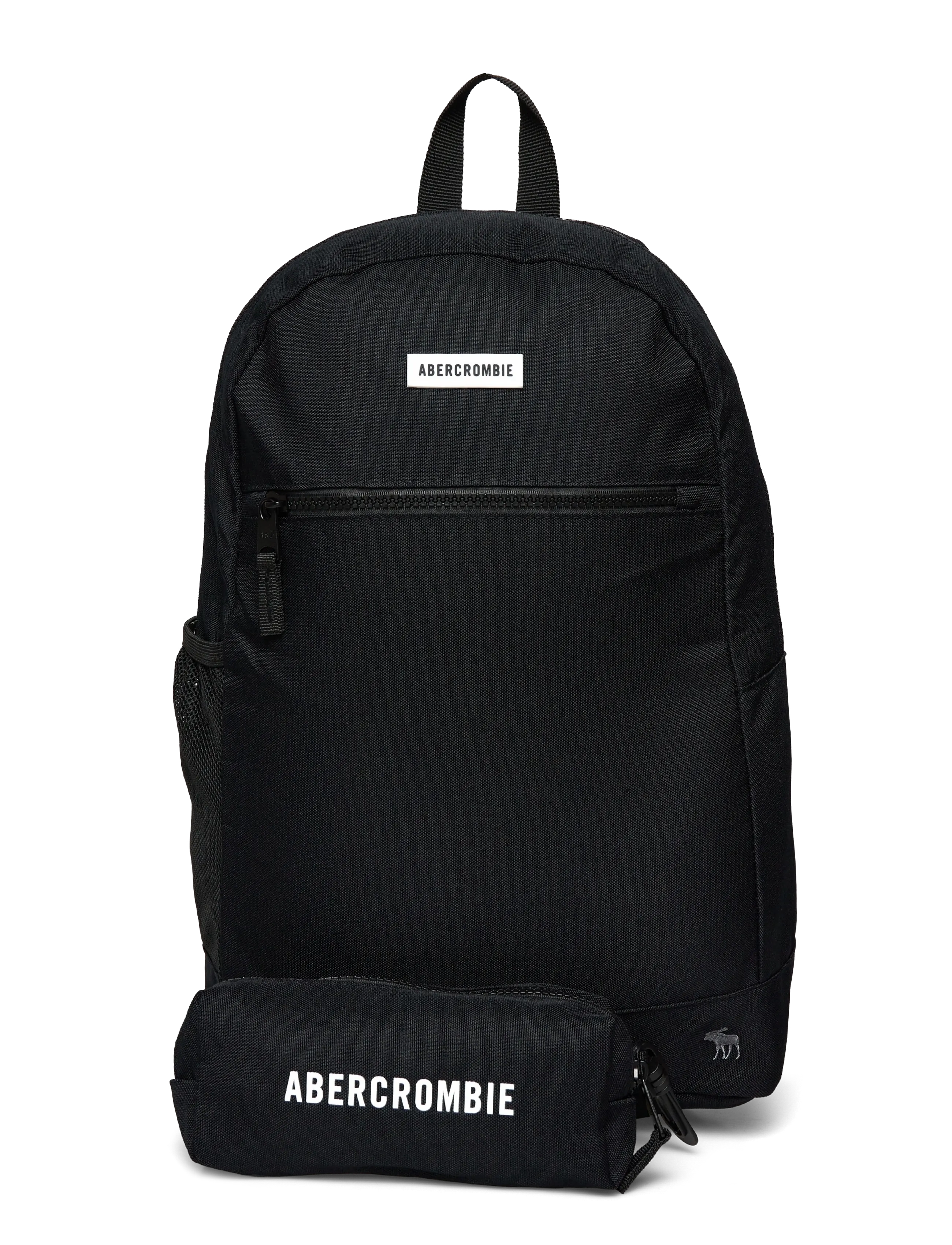 Abercrombie Kids BK-BACKPACK - Ryggsäckar - ANF ANTHRACITE / black