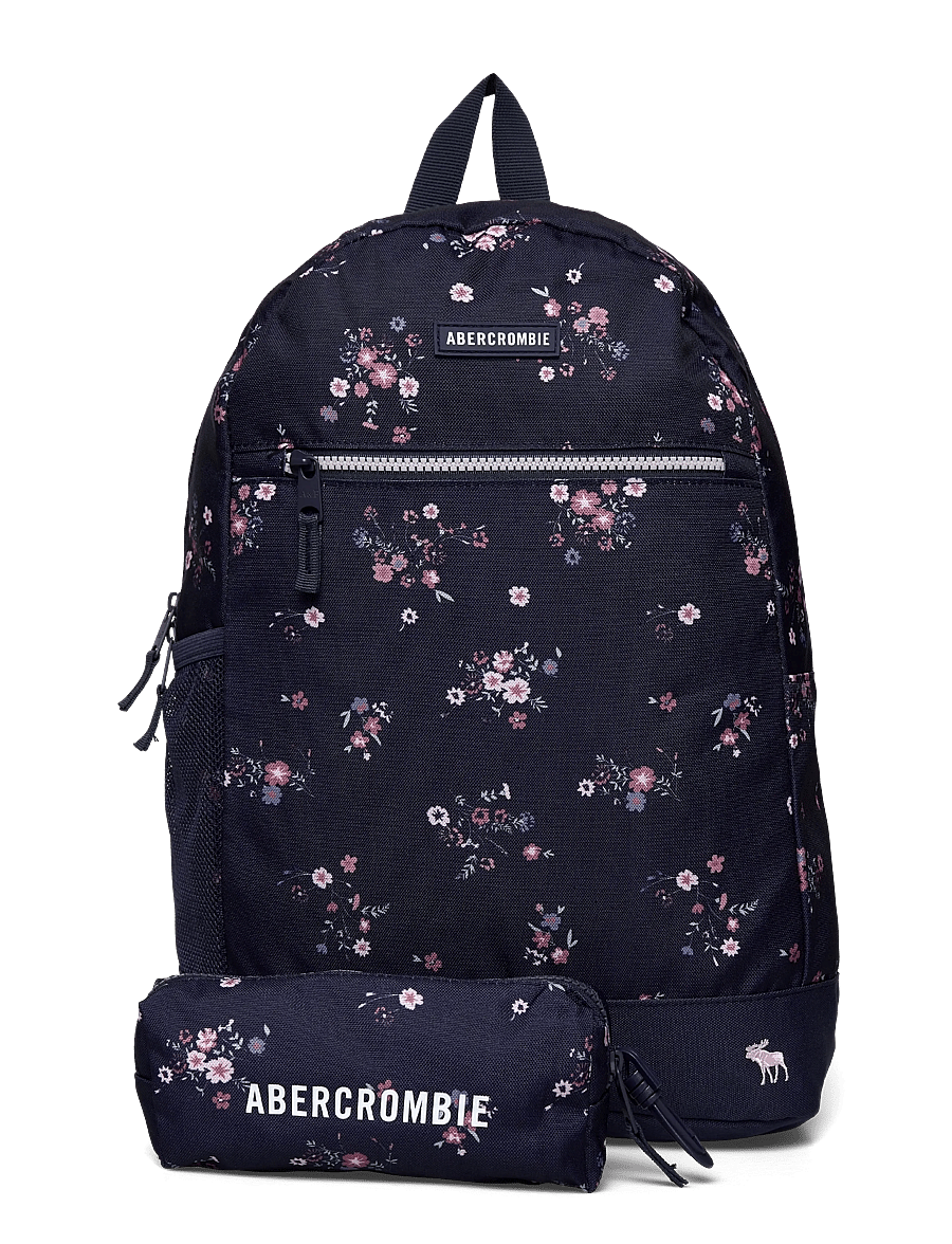 Abercrombie Kids - BK-BACKPACK - rucksäcke - indigo floral - 0