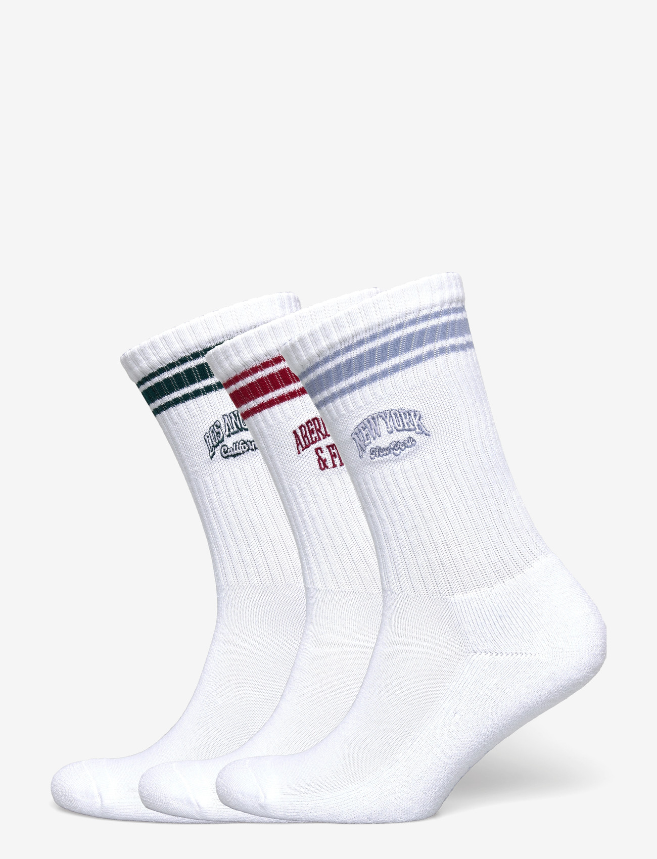 Abercrombie Kids - 3W-3PK CREW SOCK - sokid - infinity - 0