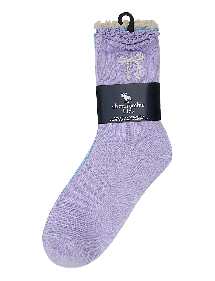 Abercrombie Kids - HQ-3PK HALF CREW SOCK - strümpfe - windsurfer - 2