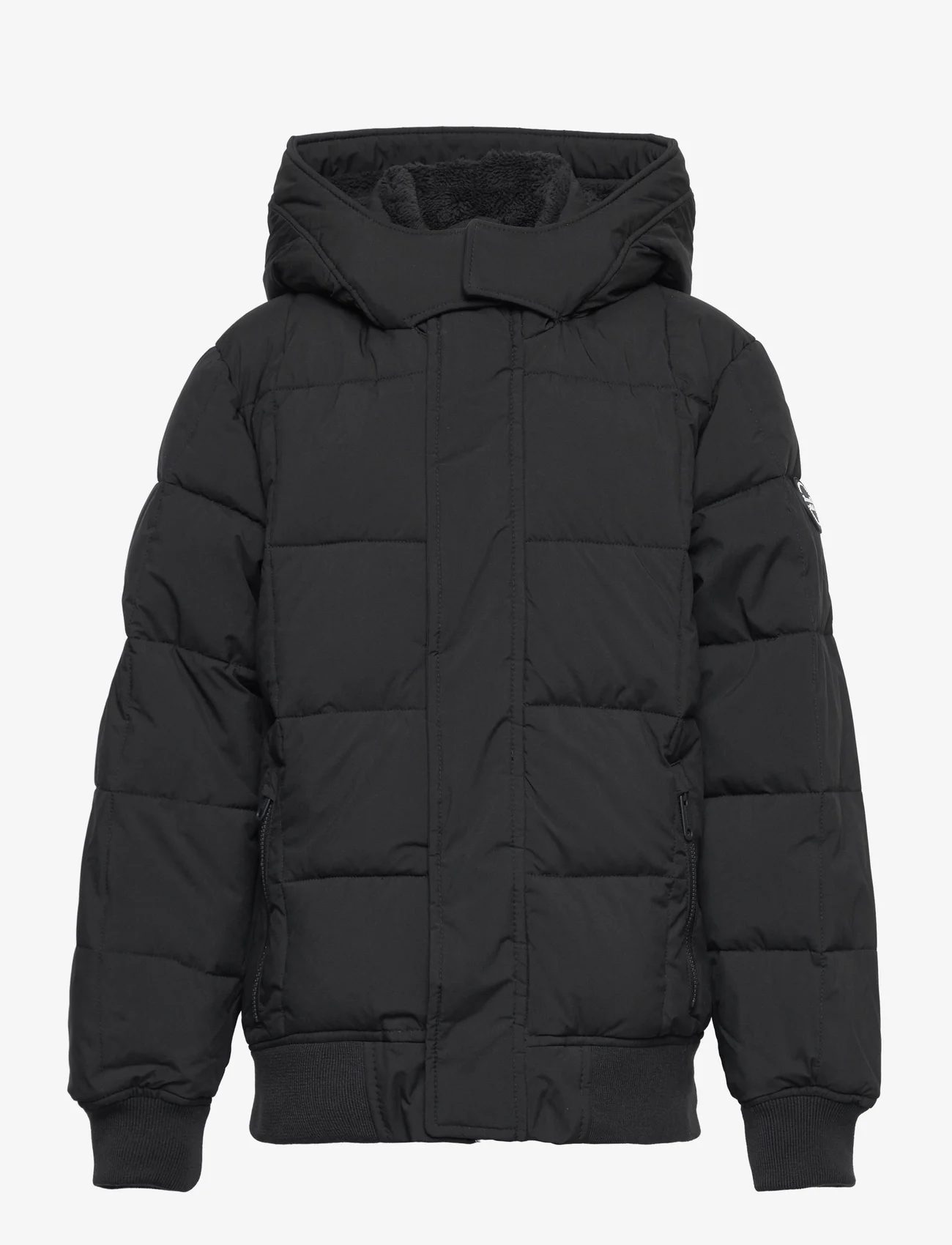 Abercrombie & Fitch - kids BOYS OUTERWEAR - untuva- & toppatakit - black - 0