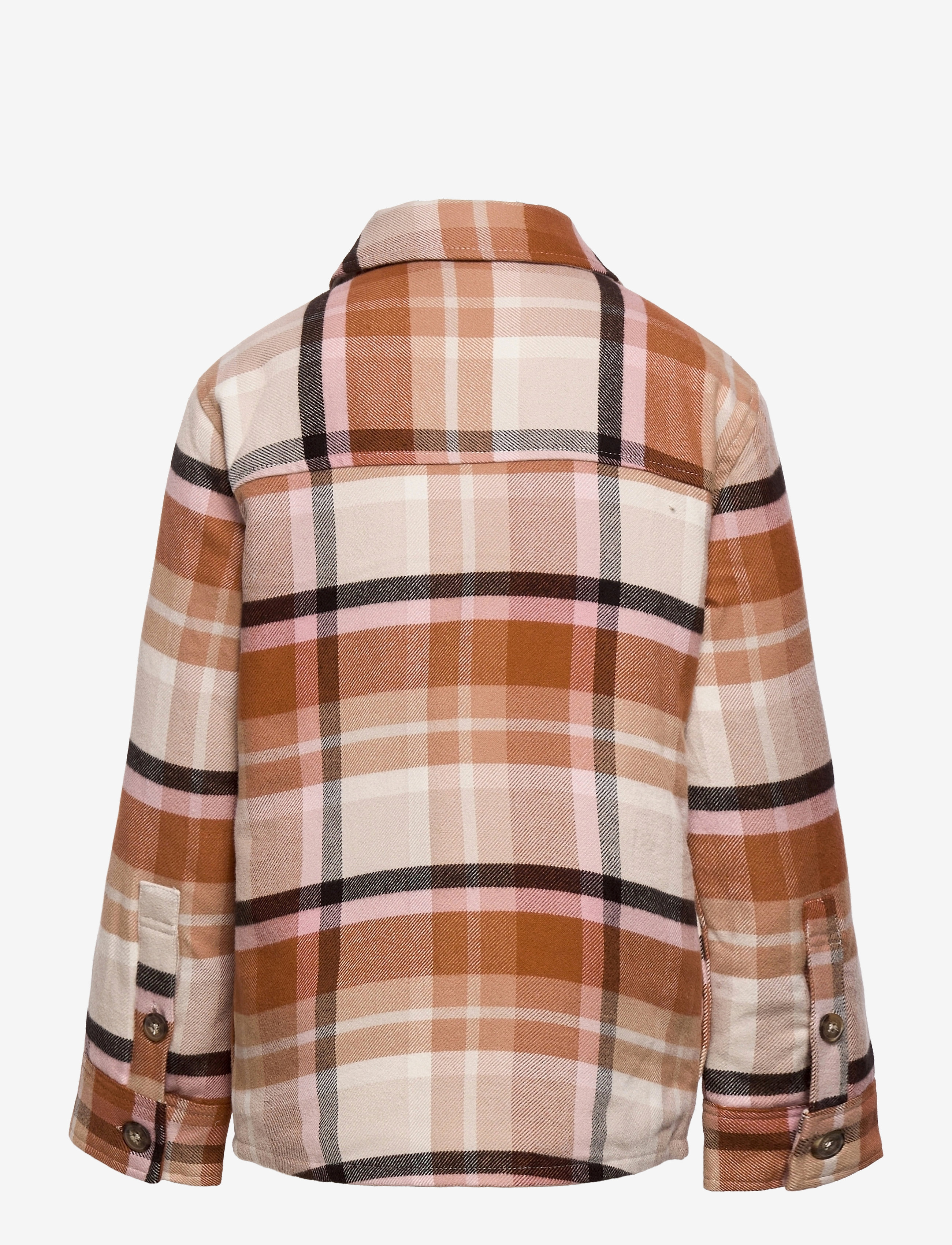Abercrombie Kids - kids GIRLS OUTERWEAR - warm neutral plaid - 1