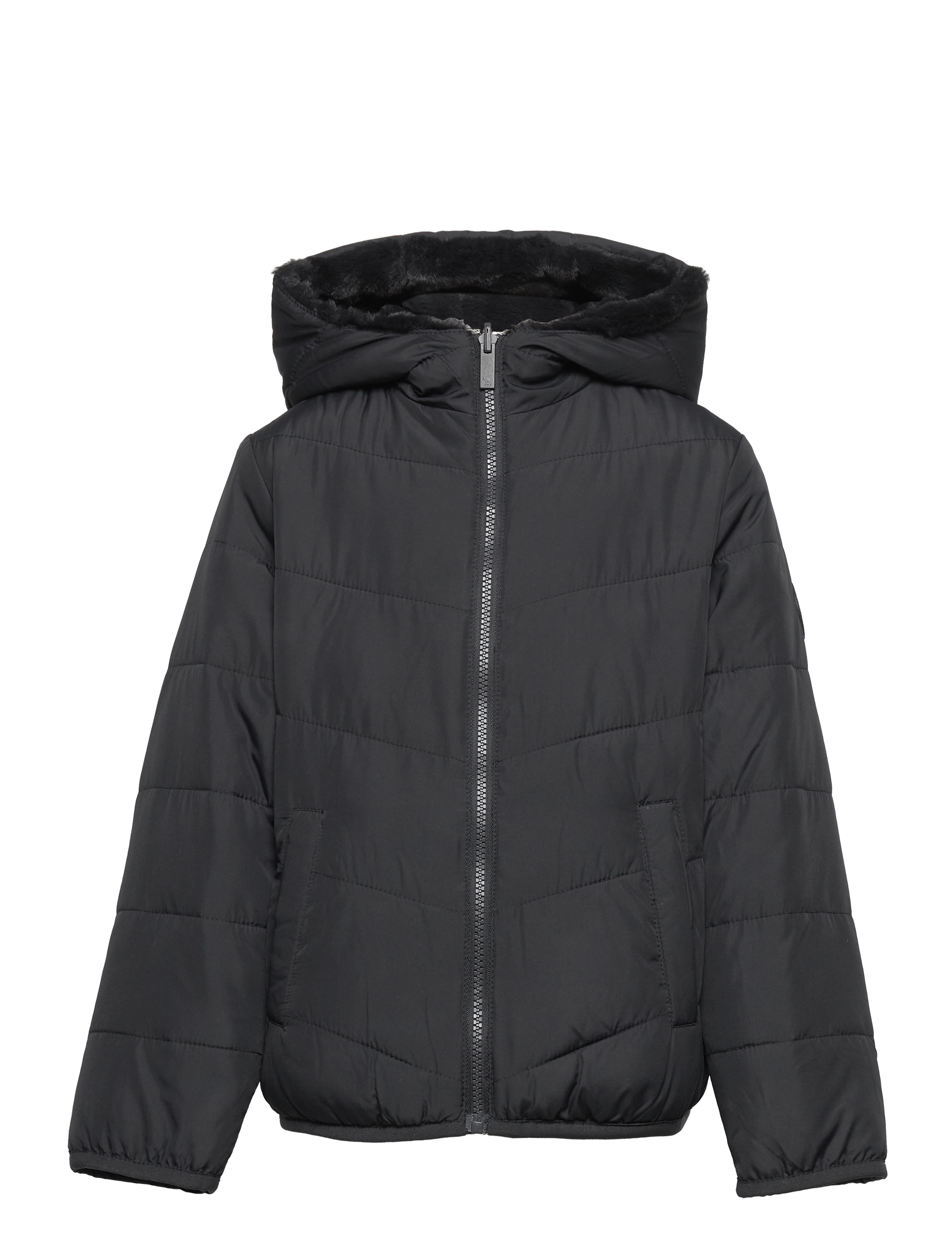 Abercrombie Kids kids GIRLS OUTERWEAR - Overtøj - BLACK / black