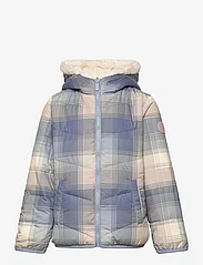 Abercrombie & Fitch - kids GIRLS OUTERWEAR - untuva- & toppatakit - blue plaid - 0