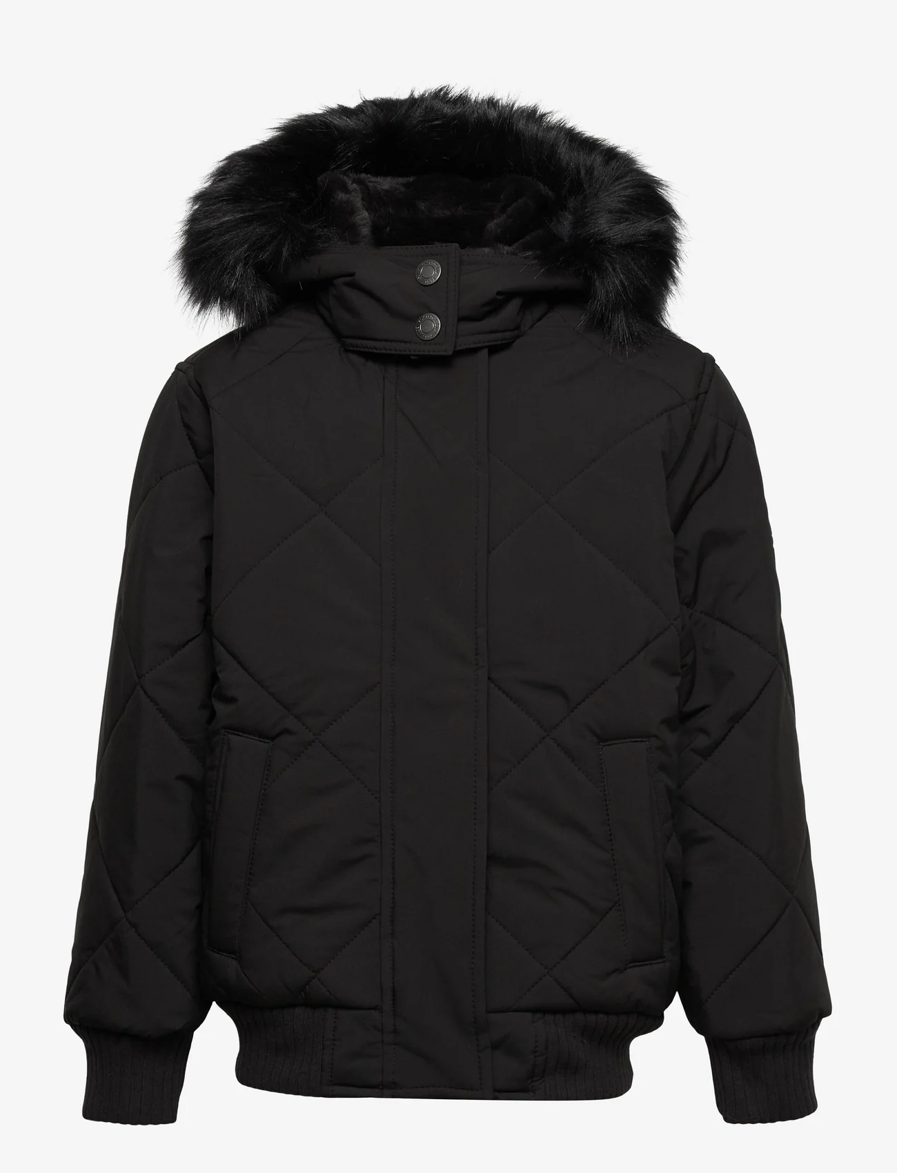 Abercrombie & Fitch - kids GIRLS OUTERWEAR - untuva- & toppatakit - black - 0