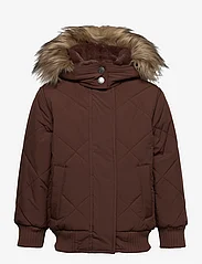 Abercrombie & Fitch - kids GIRLS OUTERWEAR - untuva- & toppatakit - brown - 0