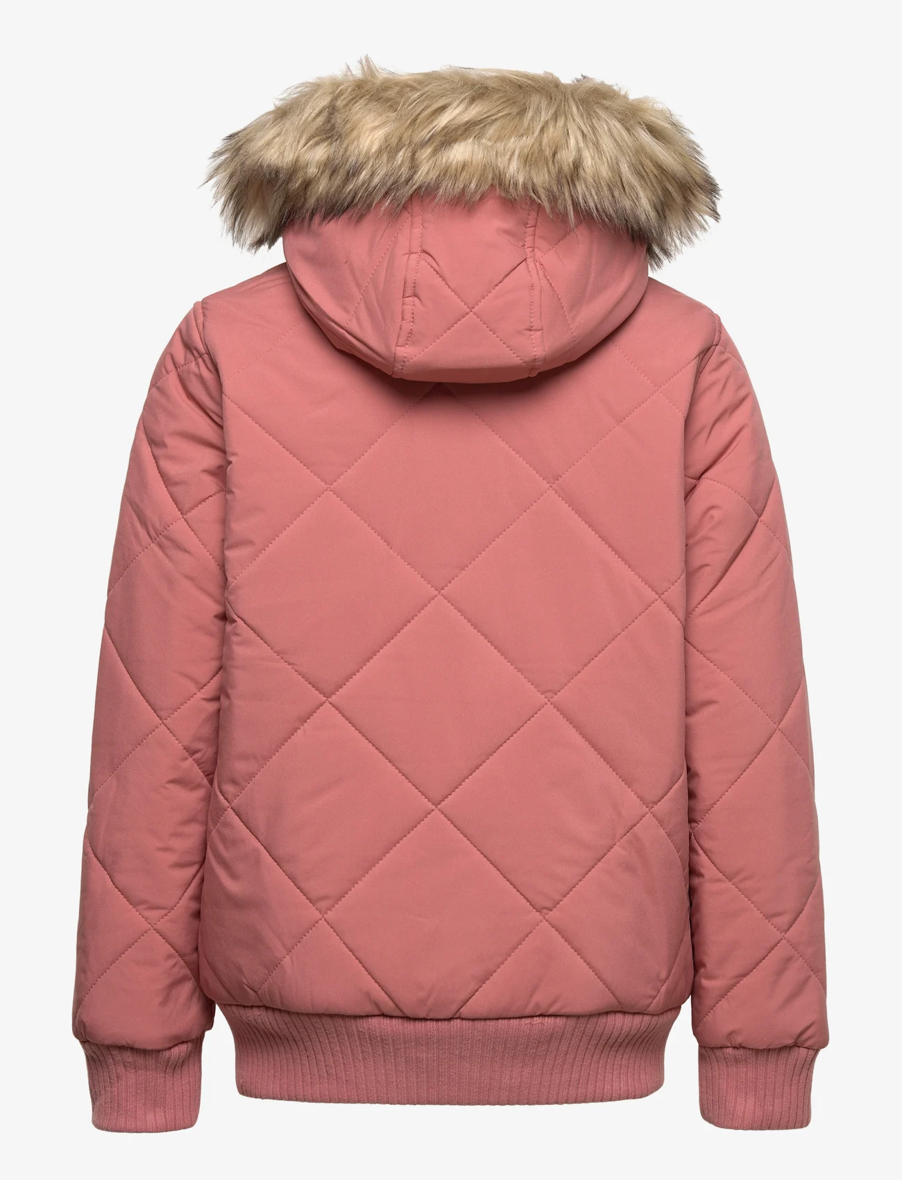 Abercrombie & Fitch - kids GIRLS OUTERWEAR - polsterēts un stepēts - withered rose - 1
