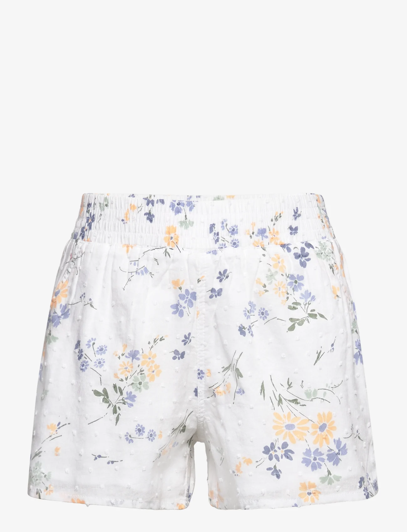 Abercrombie & Fitch - kids GIRLS SHORTS - sweat shorts - white floral - 0